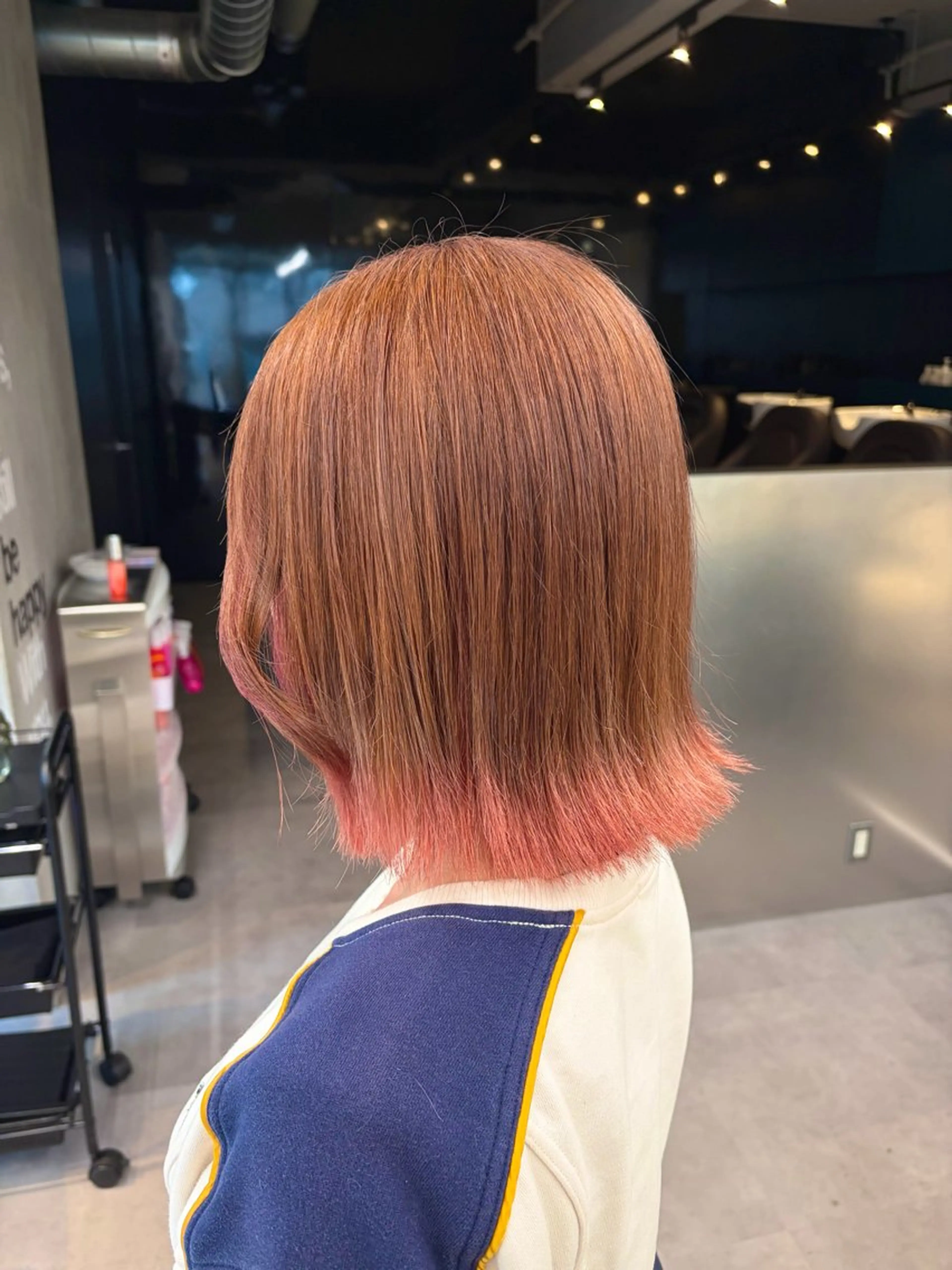 ショート カラー パーマ ヘアアレンジ .⋆⟡💖 Marin💖⟡⋆.のヘアスタイル