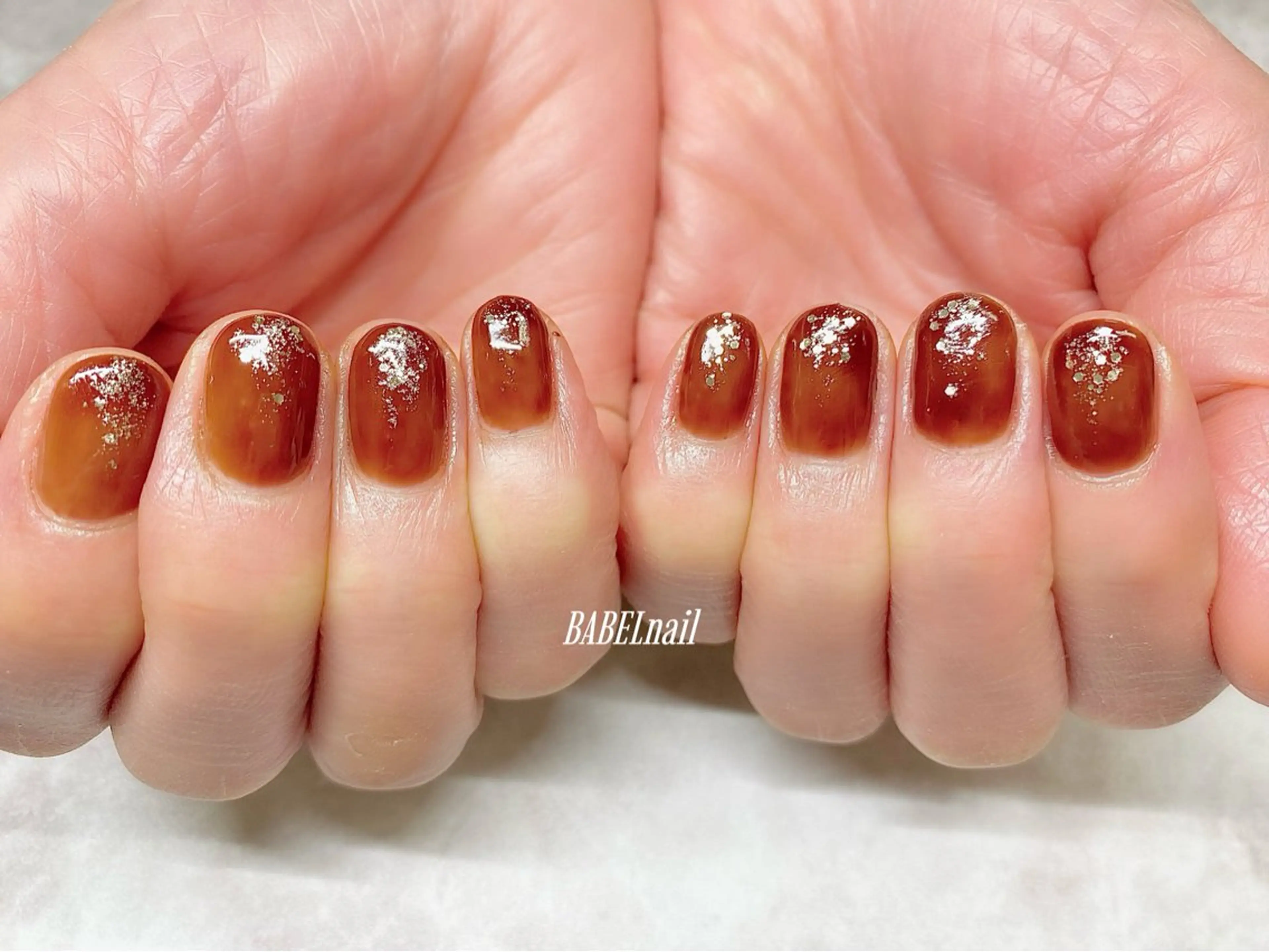 ネイル ハンドネイル BABELバベル所属・江戸川橋✨BABEL 【バベル】大人可愛いのネイルデザイン