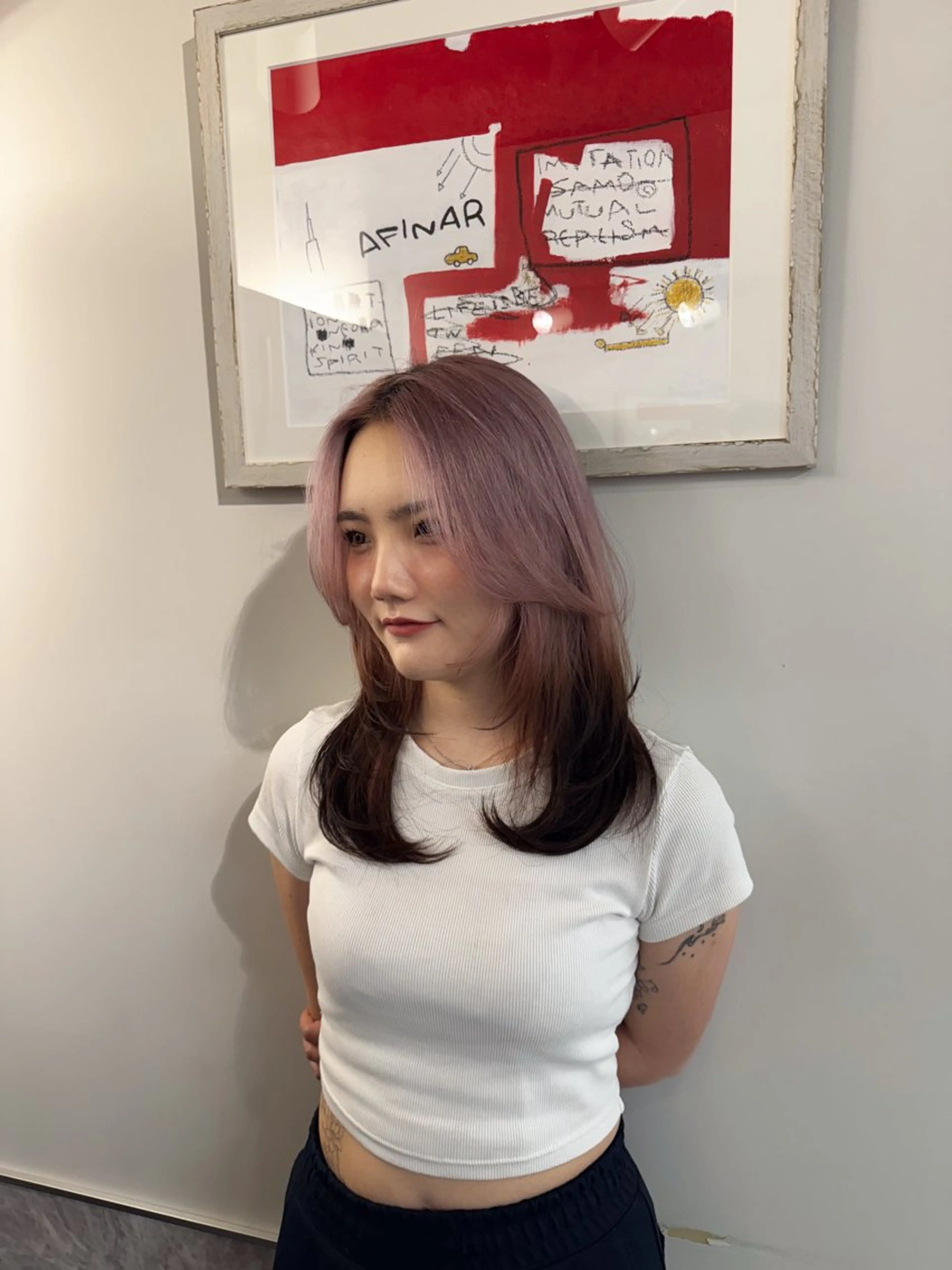 🌟ご新規様限定/ 1日1名様まで🌟ケアブリーチ/デザインカラー＋Aujuaトリートメント＋マイクロバブル泉の写真