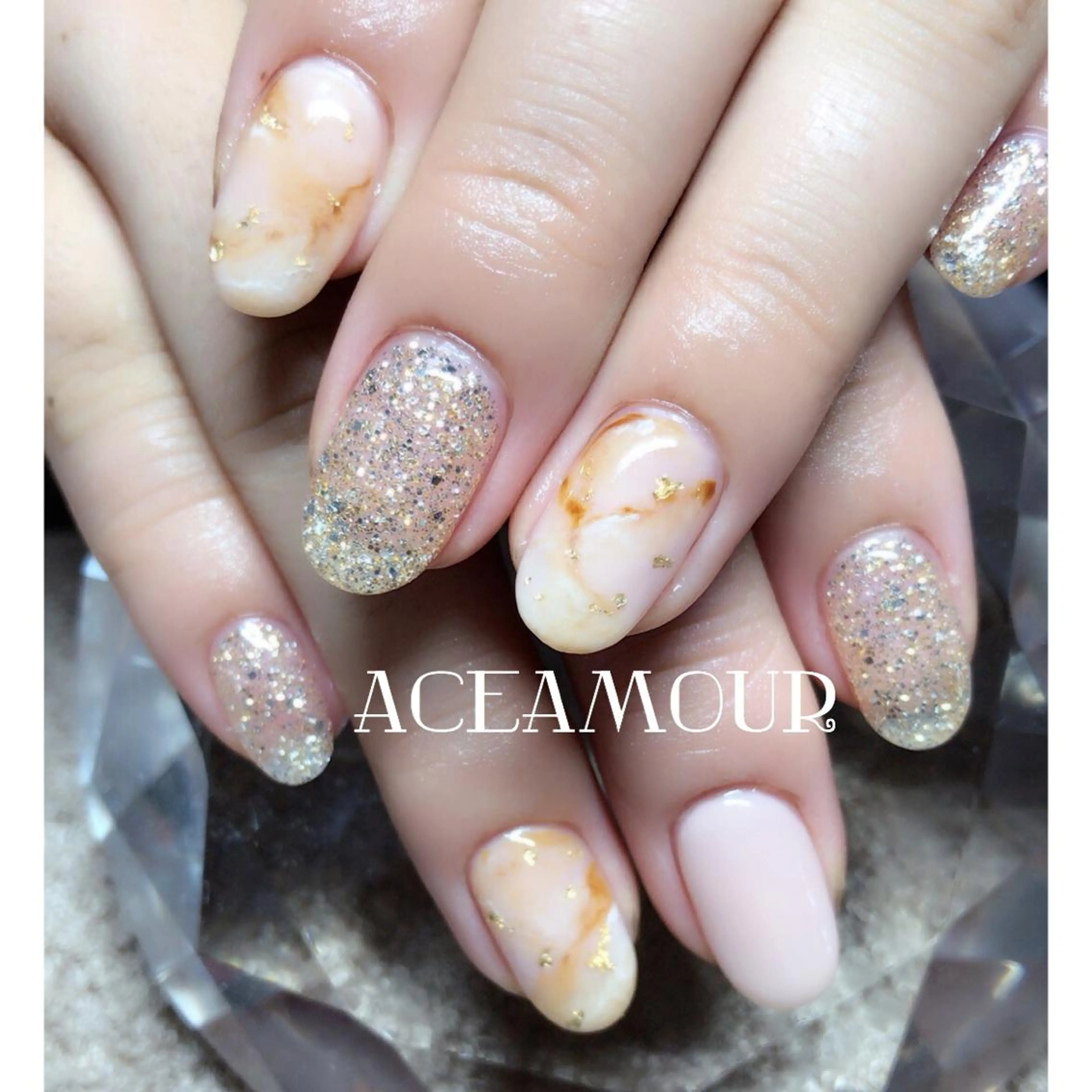 ネイル ネイル/耳つぼ /新ホワイトニングのネイルデザイン