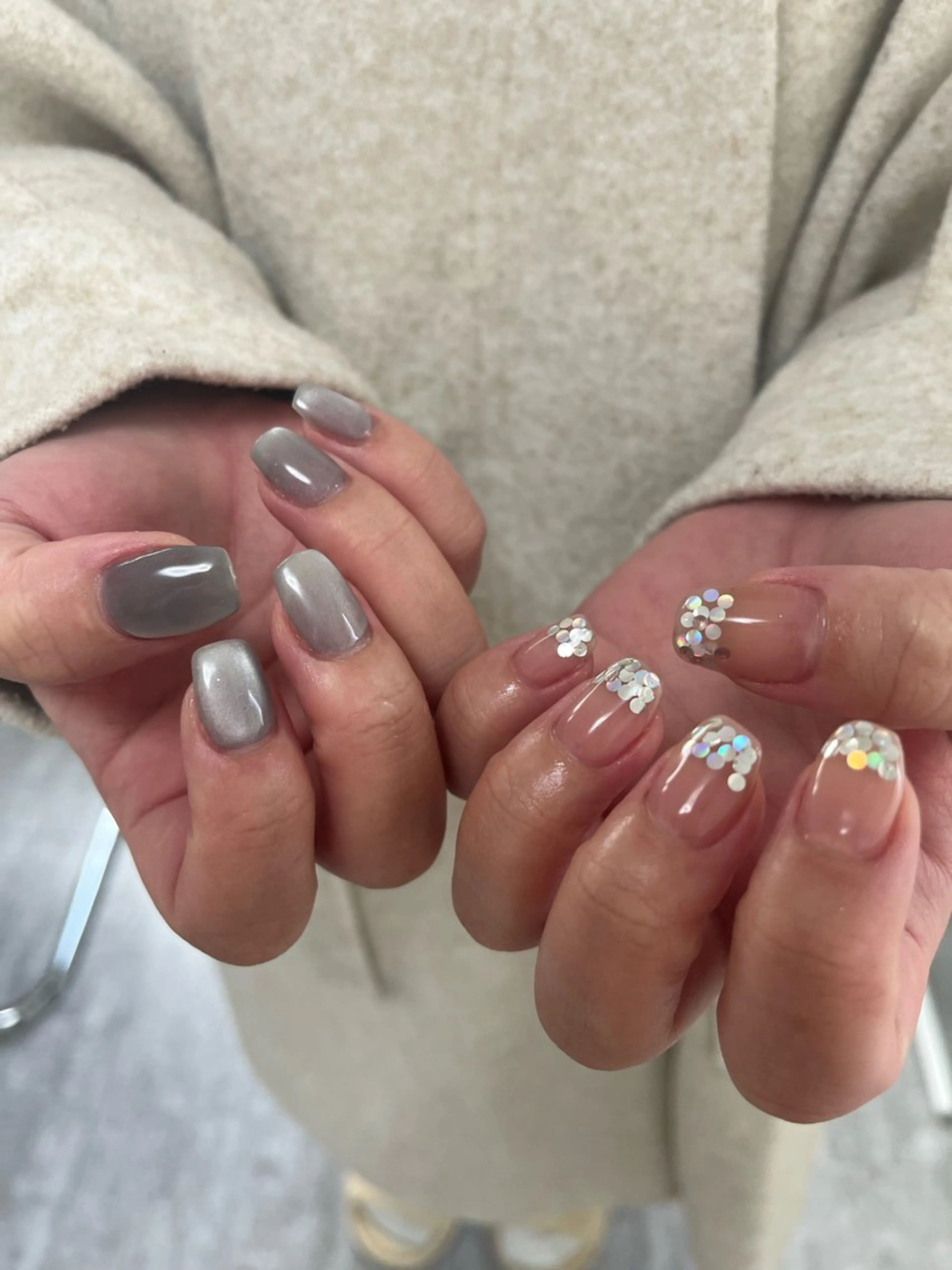 ネイル une／YUKINA 🫧大人nuanceのネイルデザイン