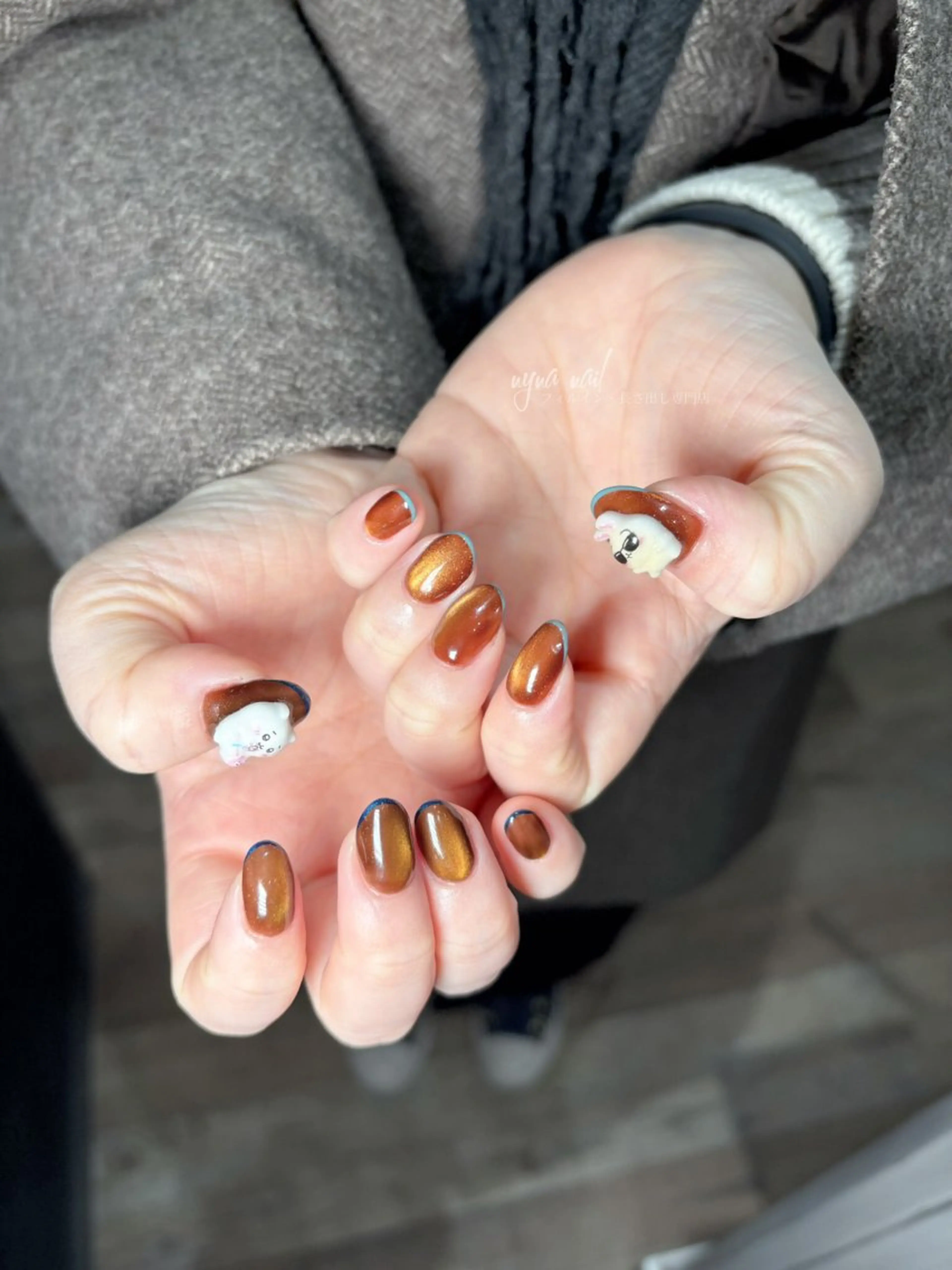 ネイル ハンドネイル 長さ出し専門 nynaのネイルデザイン