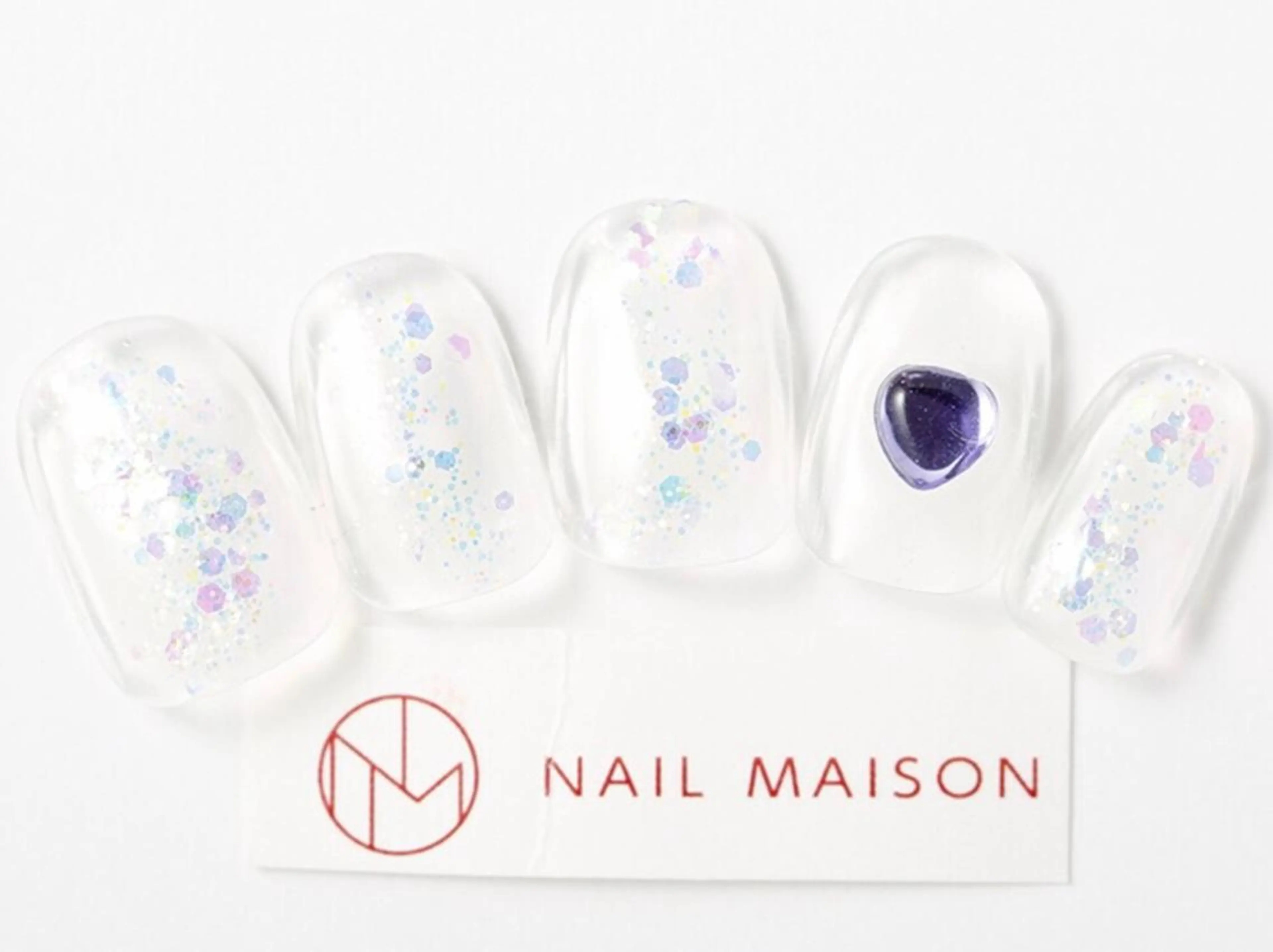 ネイル クリアネイル ネイルメゾン  池袋店所属・Nagashima    Kのネイルデザイン