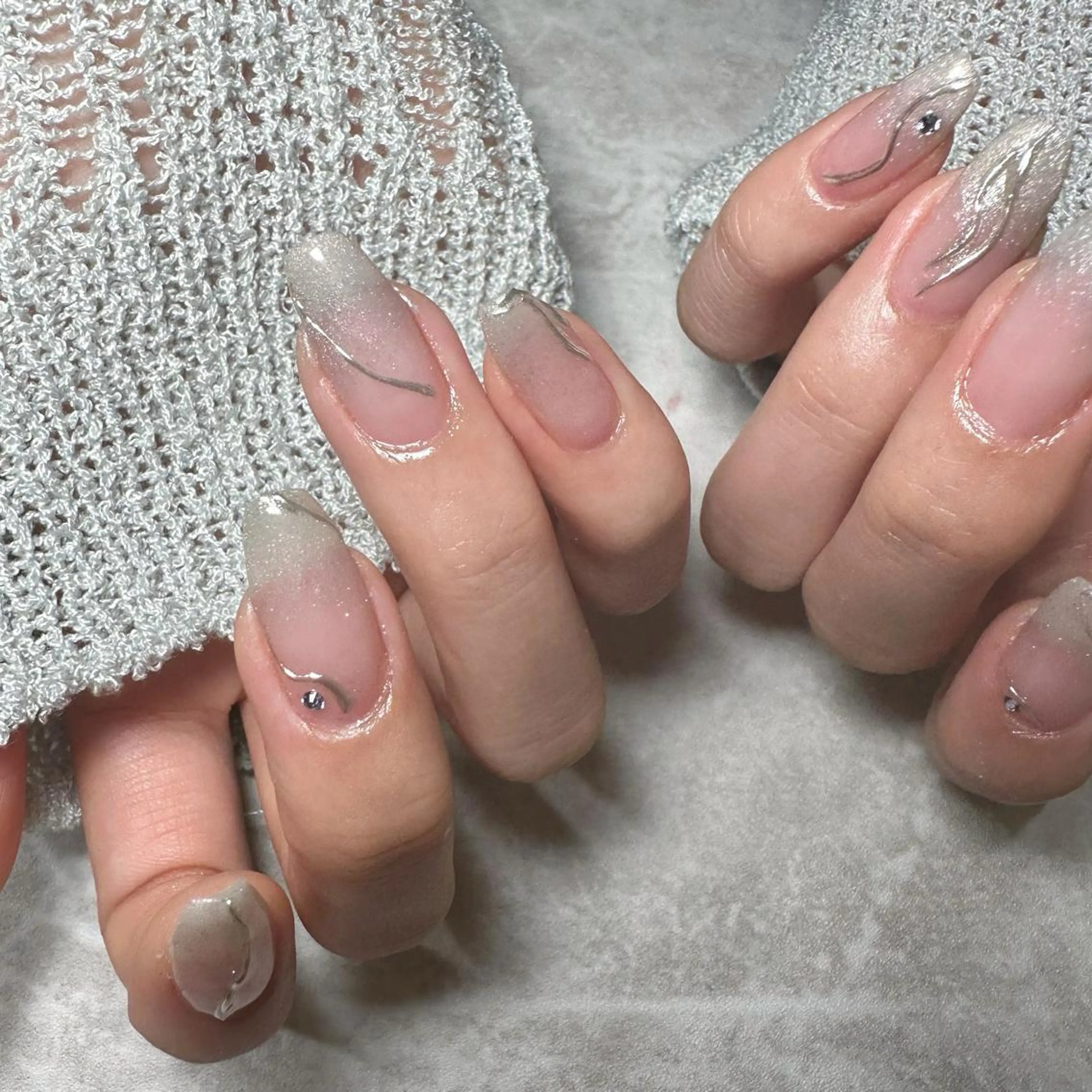 ネイル ワンホンネイル nail&eye pang hinaのネイルデザイン