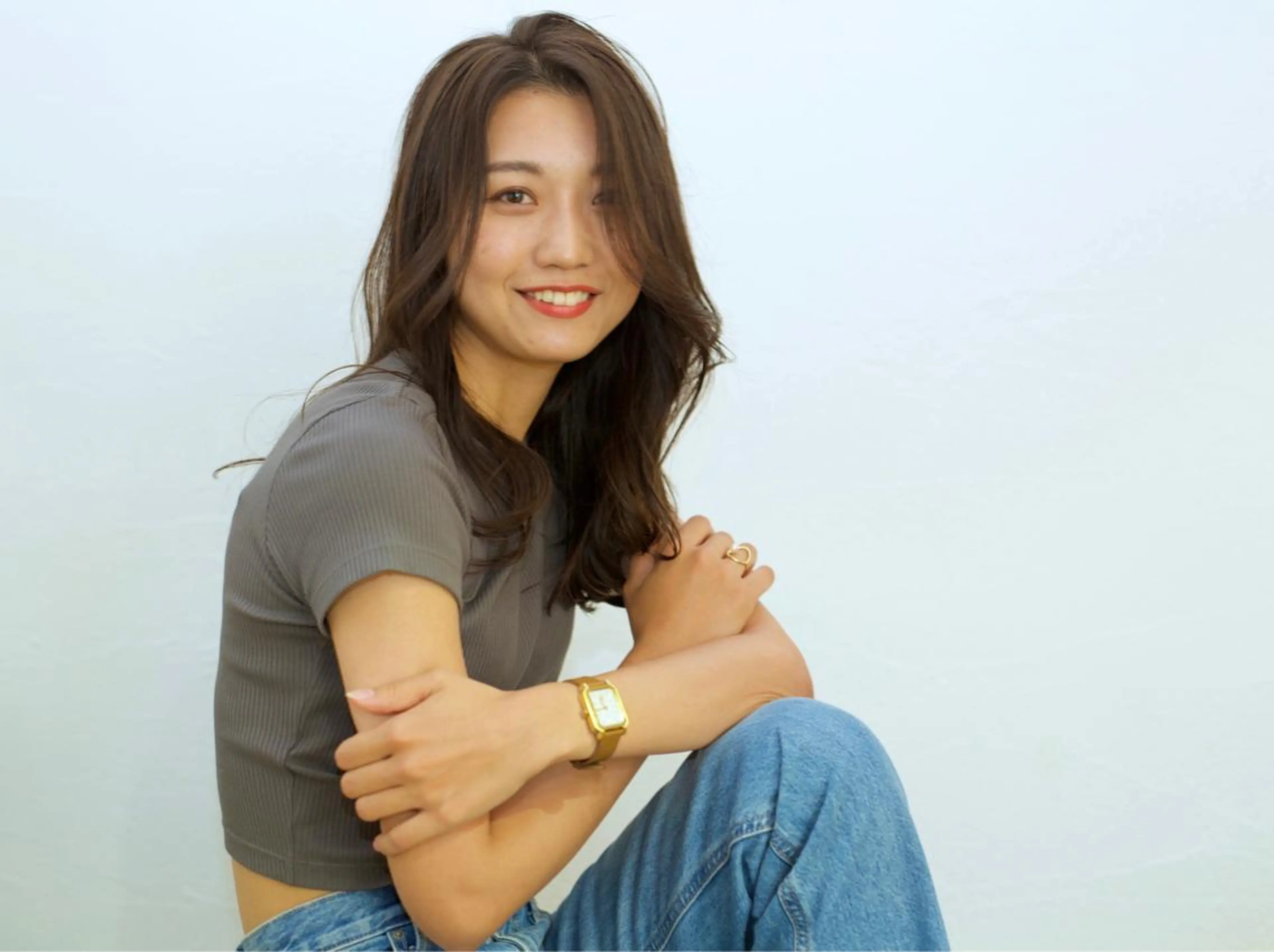 カット+イルミナカラーの写真