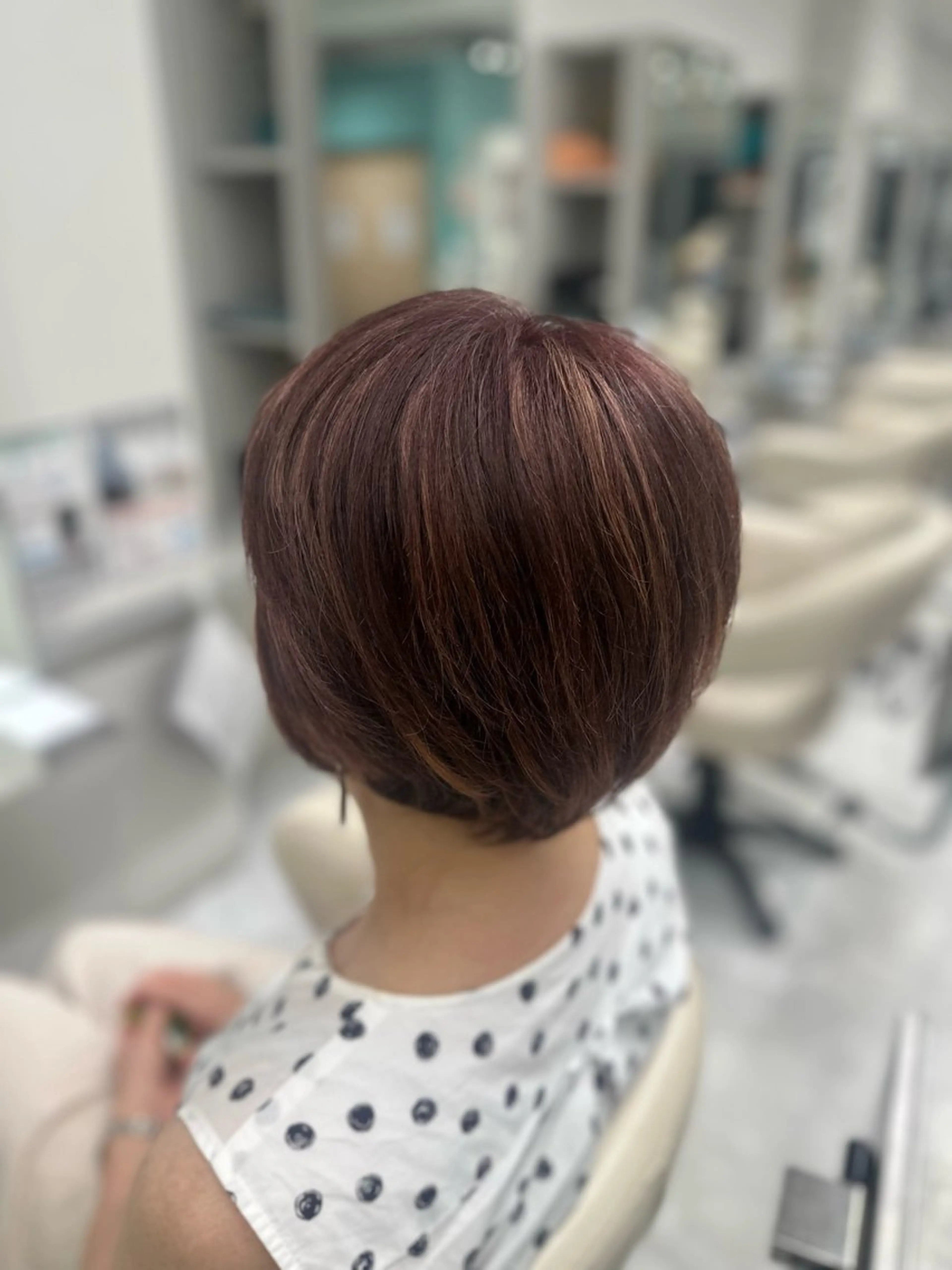 ショート カラー ハイライトカラー ハイライト ヘアカラー LeeHorie MIUのヘアスタイル
