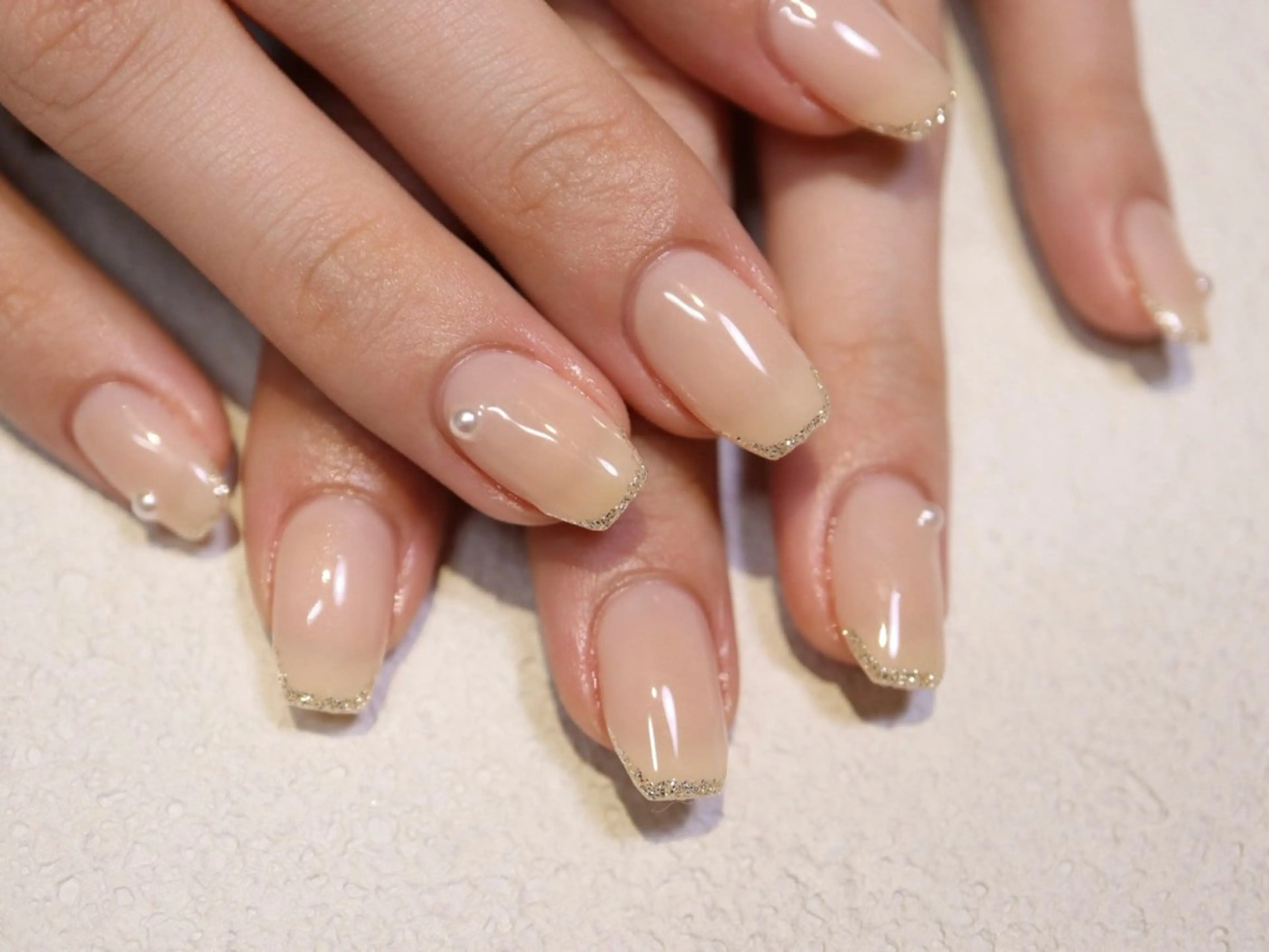 ネイル シンプルネイル ハンドネイル MarieaGrace 自由が丘 Nail&Care所属・Marie Graceのネイルデザイン