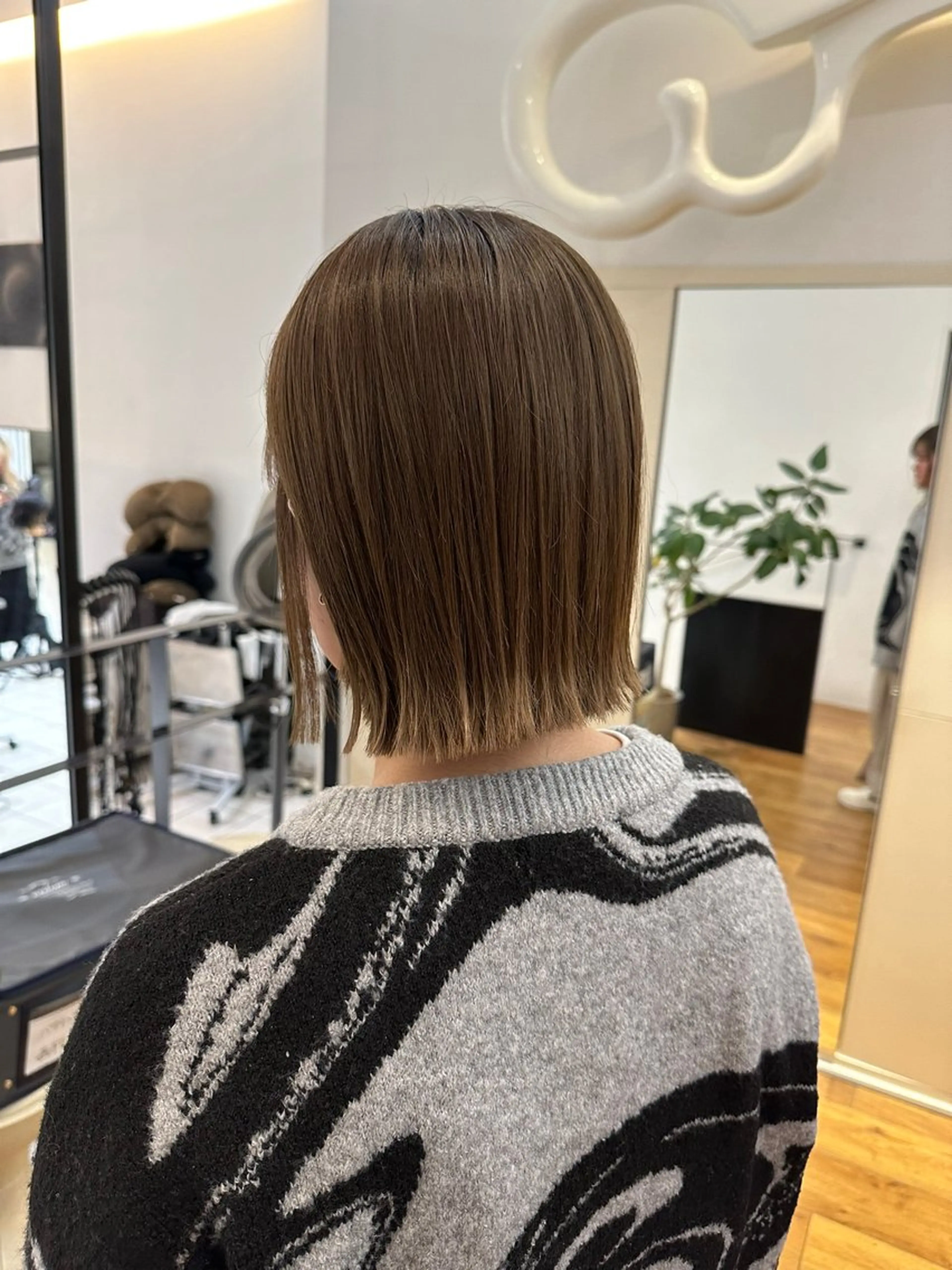 カット+オーガニックトリートメントの写真