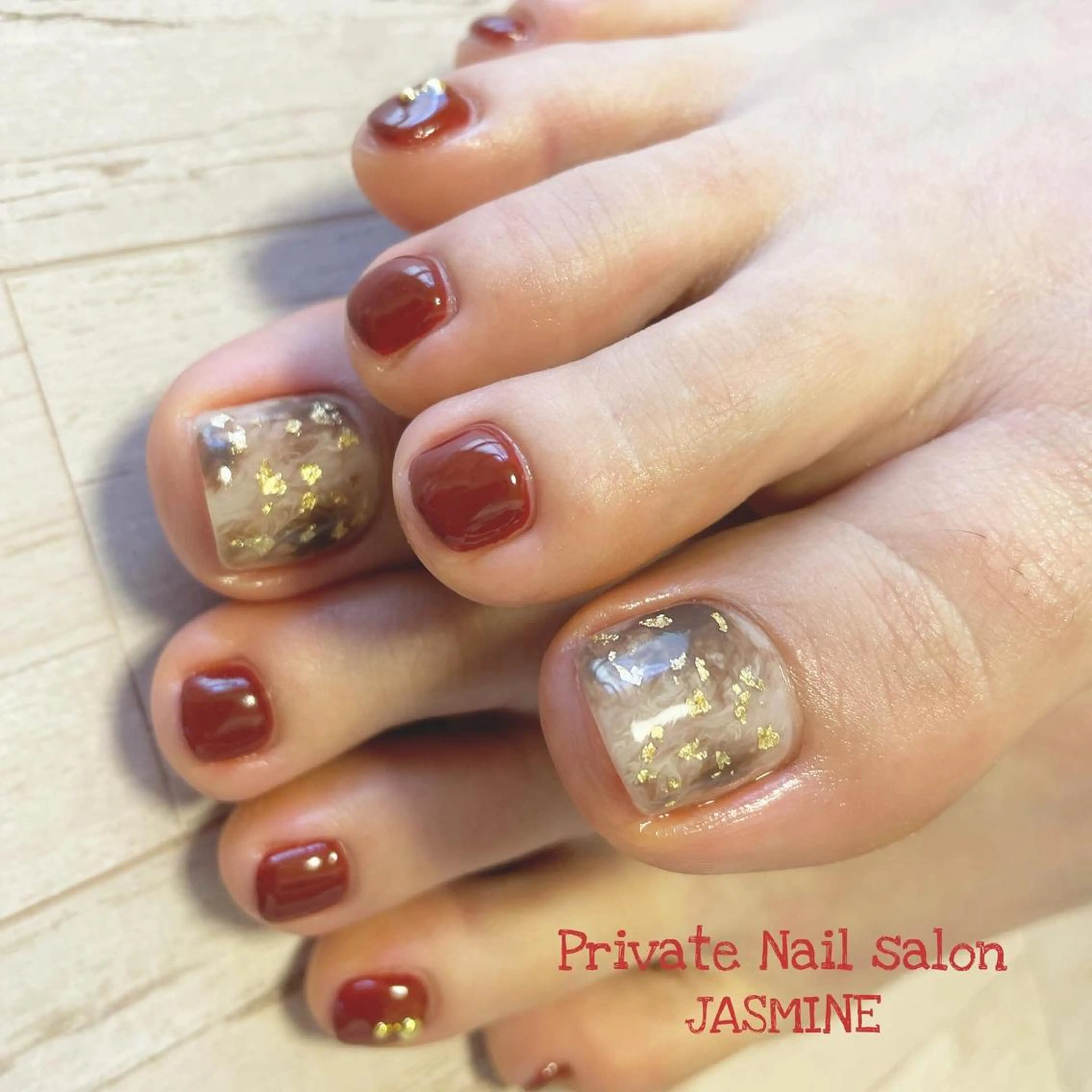 ネイル ニュアンスネイル Nail salon JASMINEのネイルデザイン