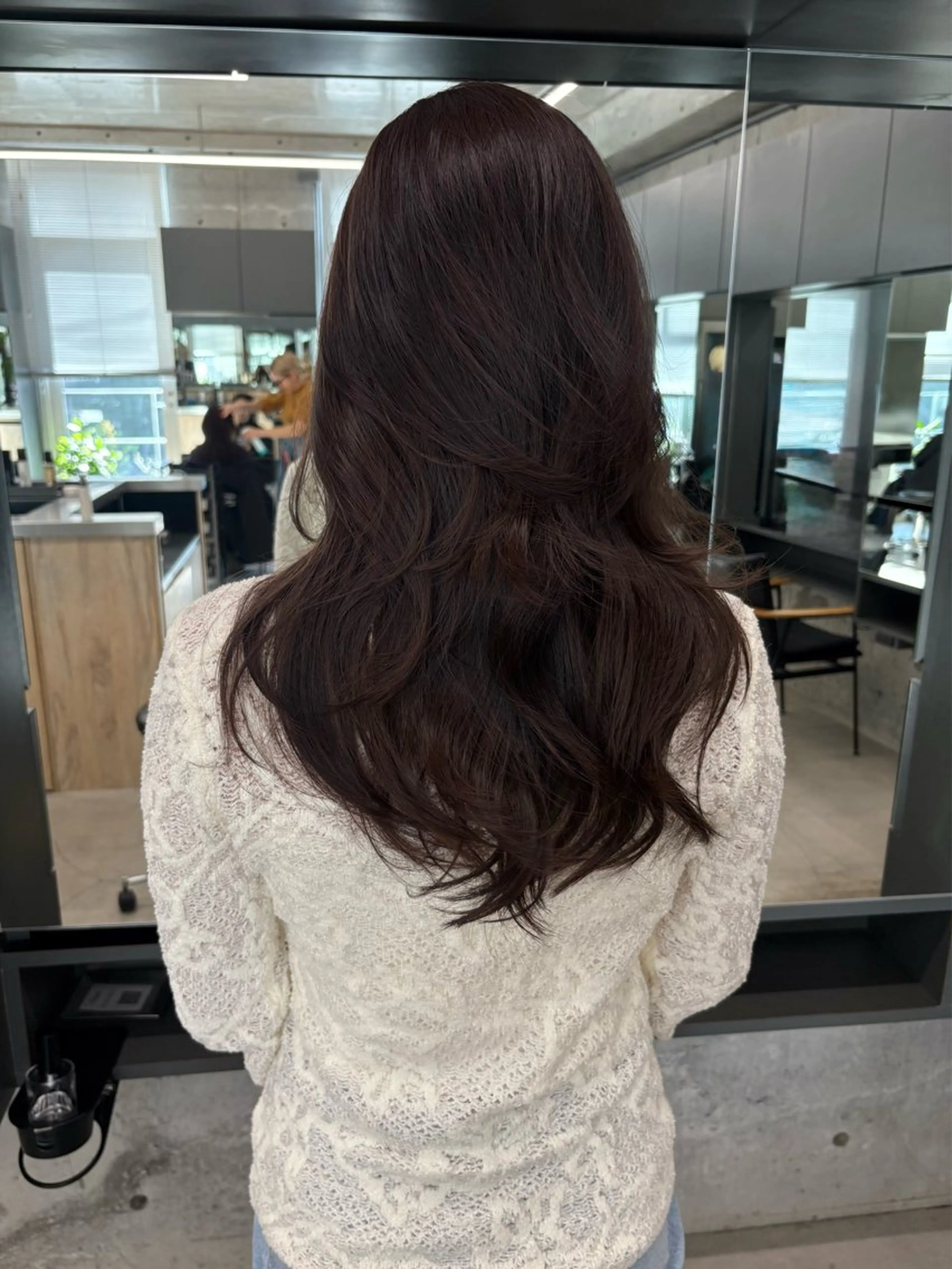 ロング カラー カット ヘアカラー トリートメント レイヤー/柔色 カラー/SAkiのヘアスタイル