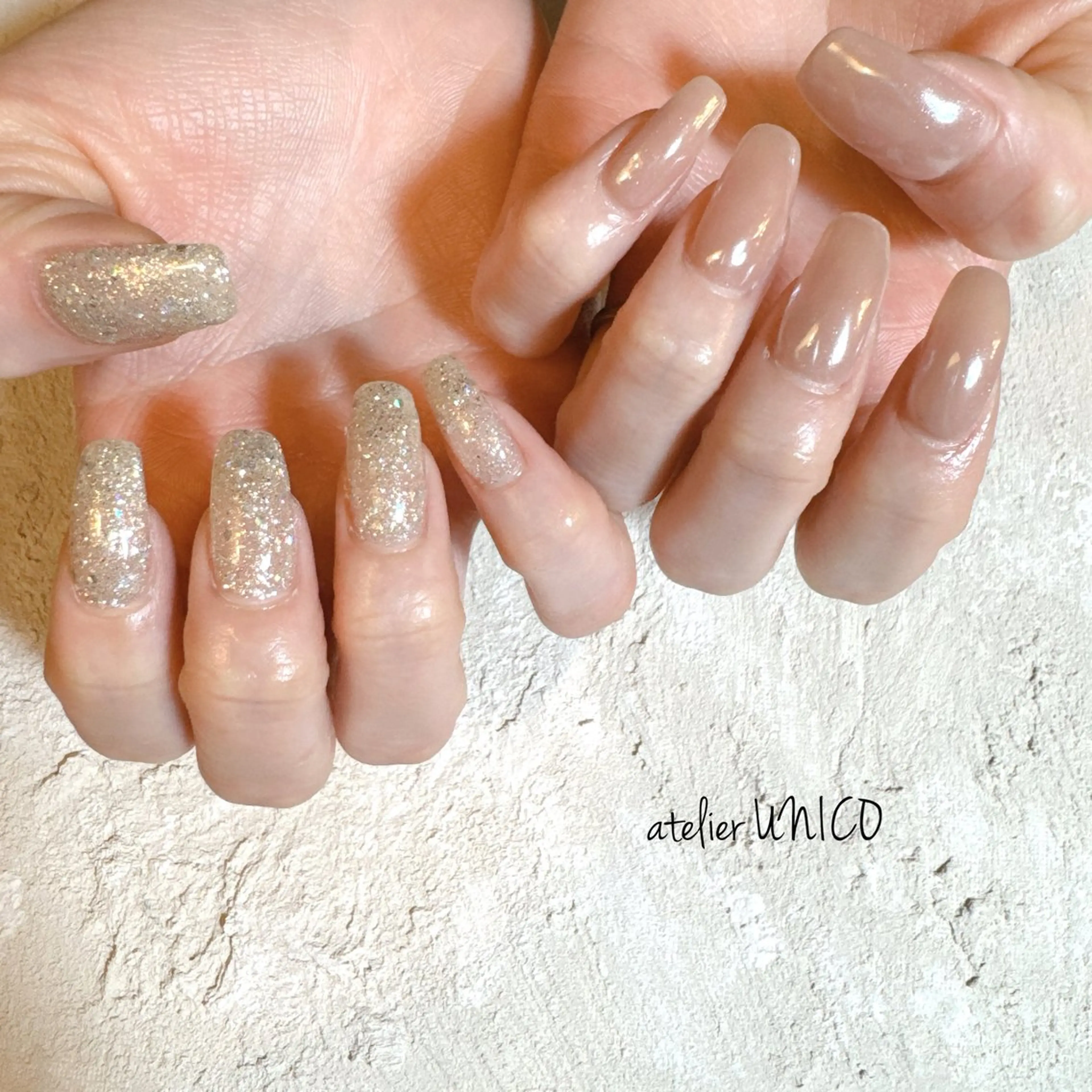 ネイル ワンカラーネイル ハンドネイル アトリエ UNICOのネイルデザイン