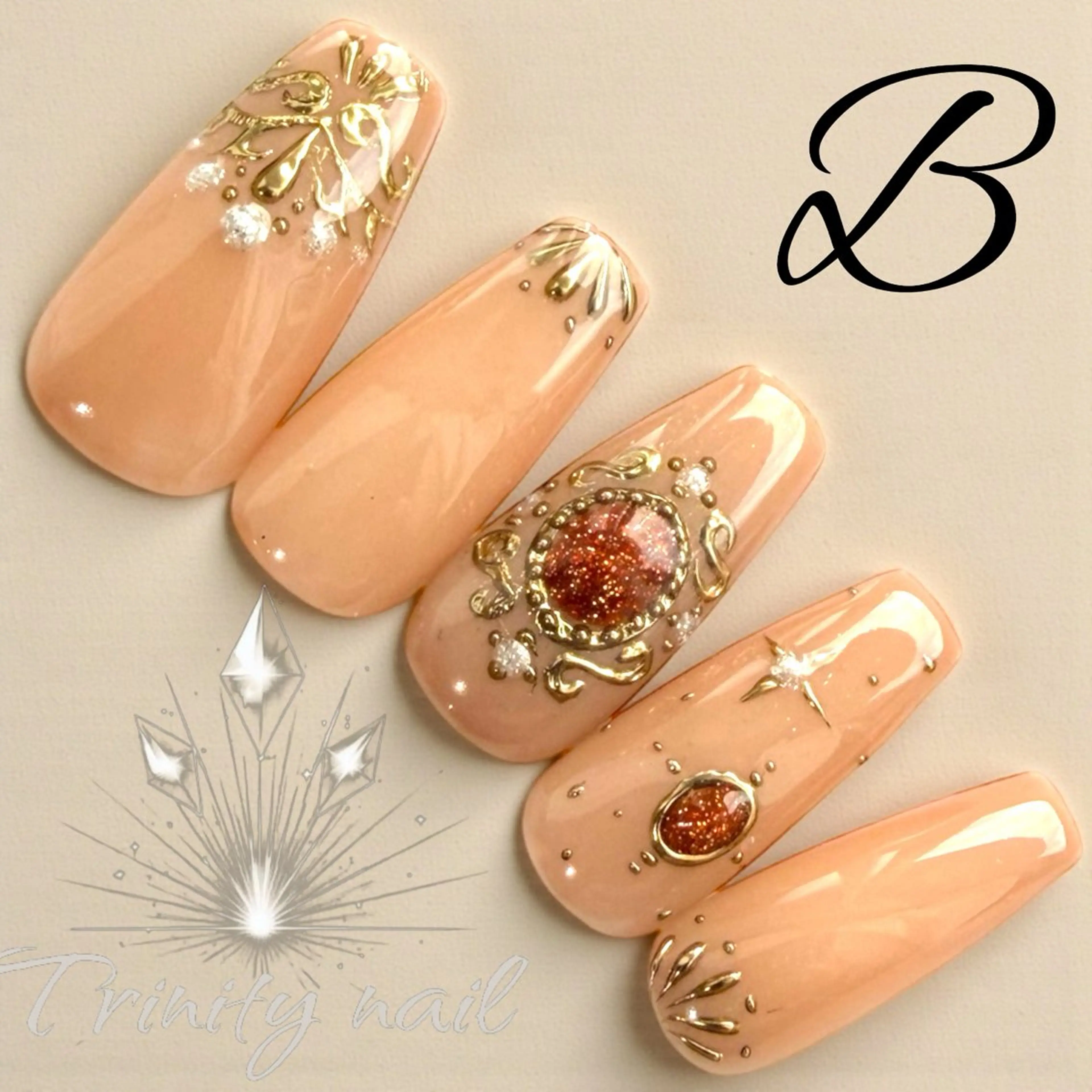 ネイル ハンドネイル nailsalon  Trinity所属・K. yu-kaのネイルデザイン