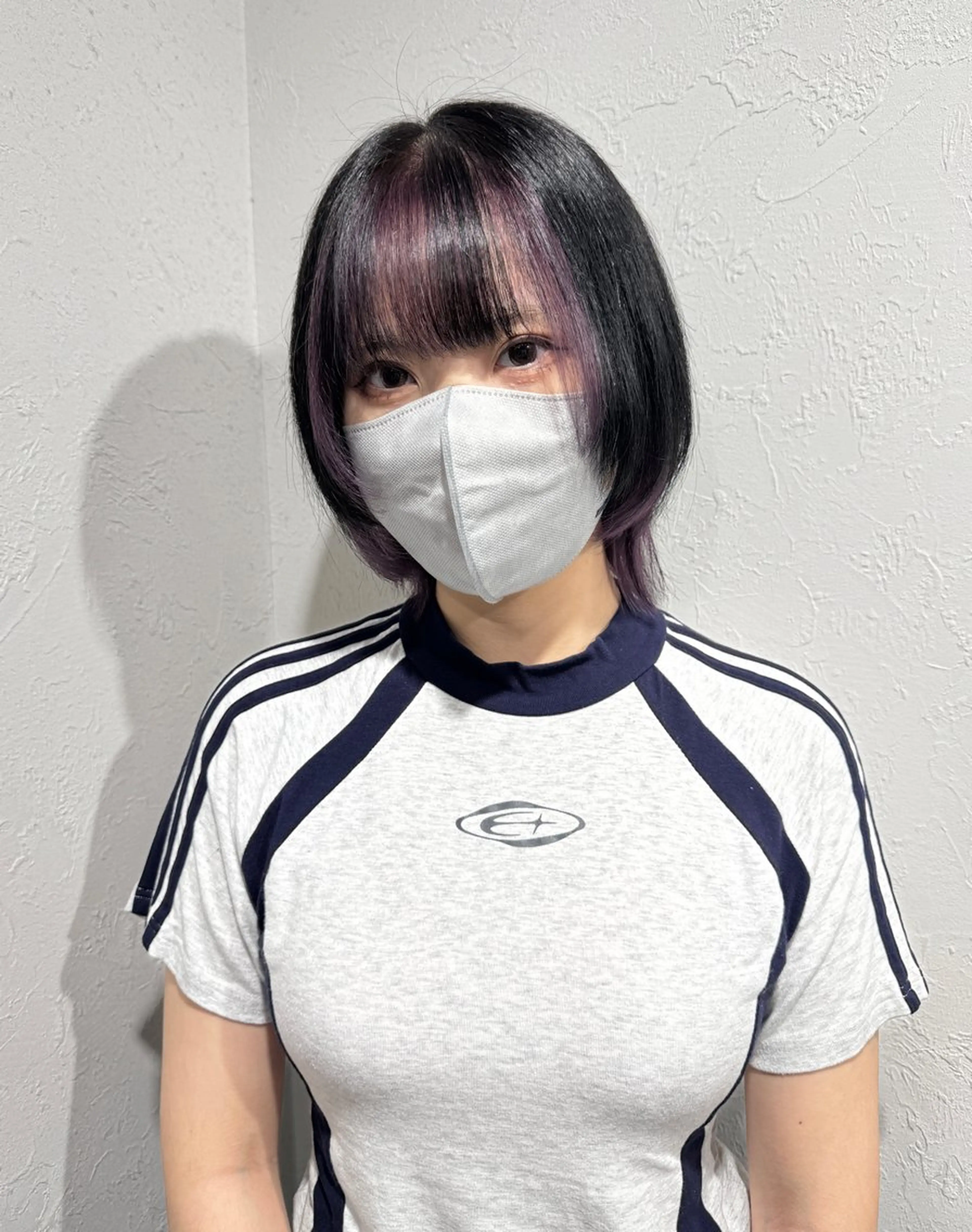 ミディアム カラー ヘアカラー ハイトーン/レイヤー /艶カラー🎀のヘアスタイル