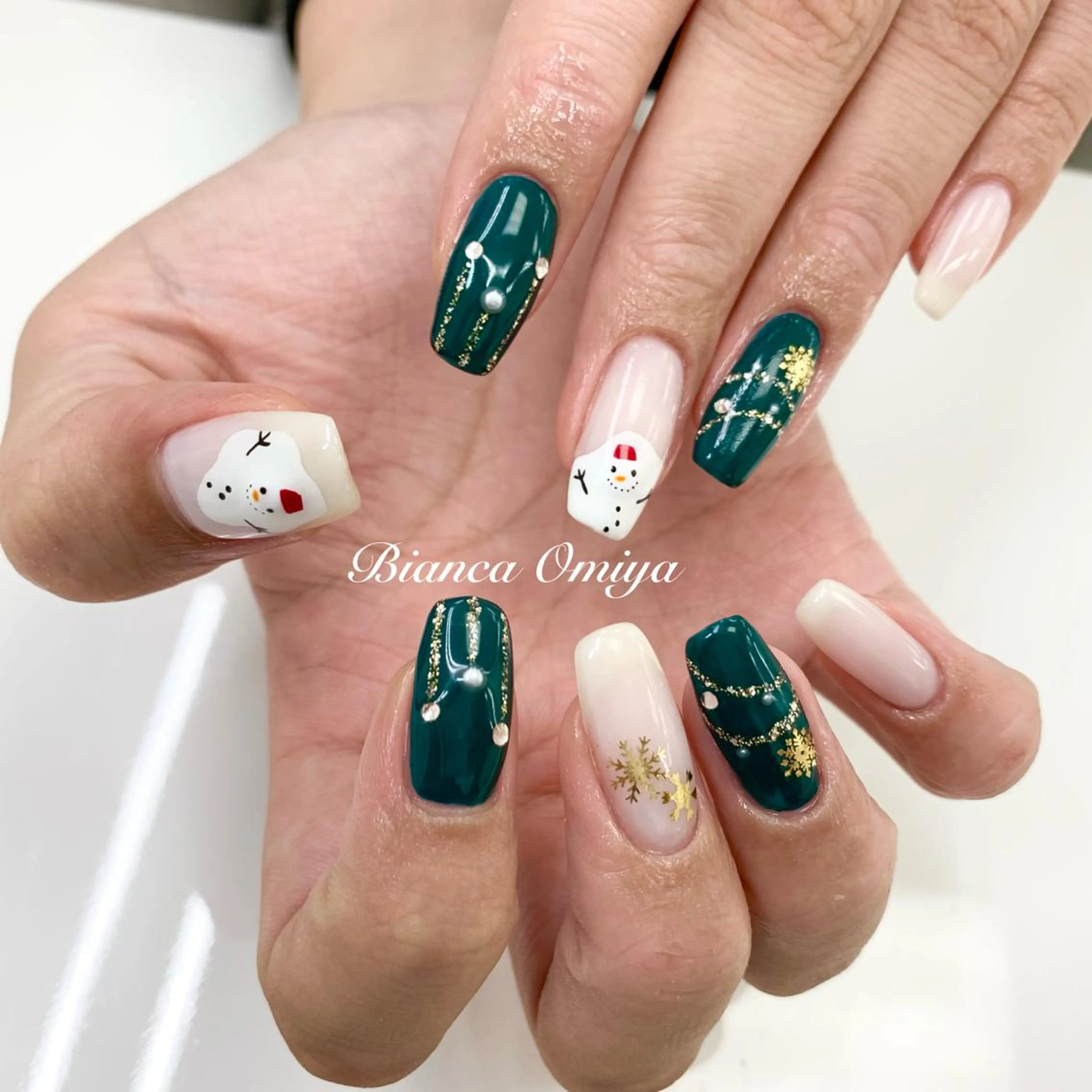 ネイル アートネイル ビアンカ大宮ネイル 店長 モリサワのネイルデザイン