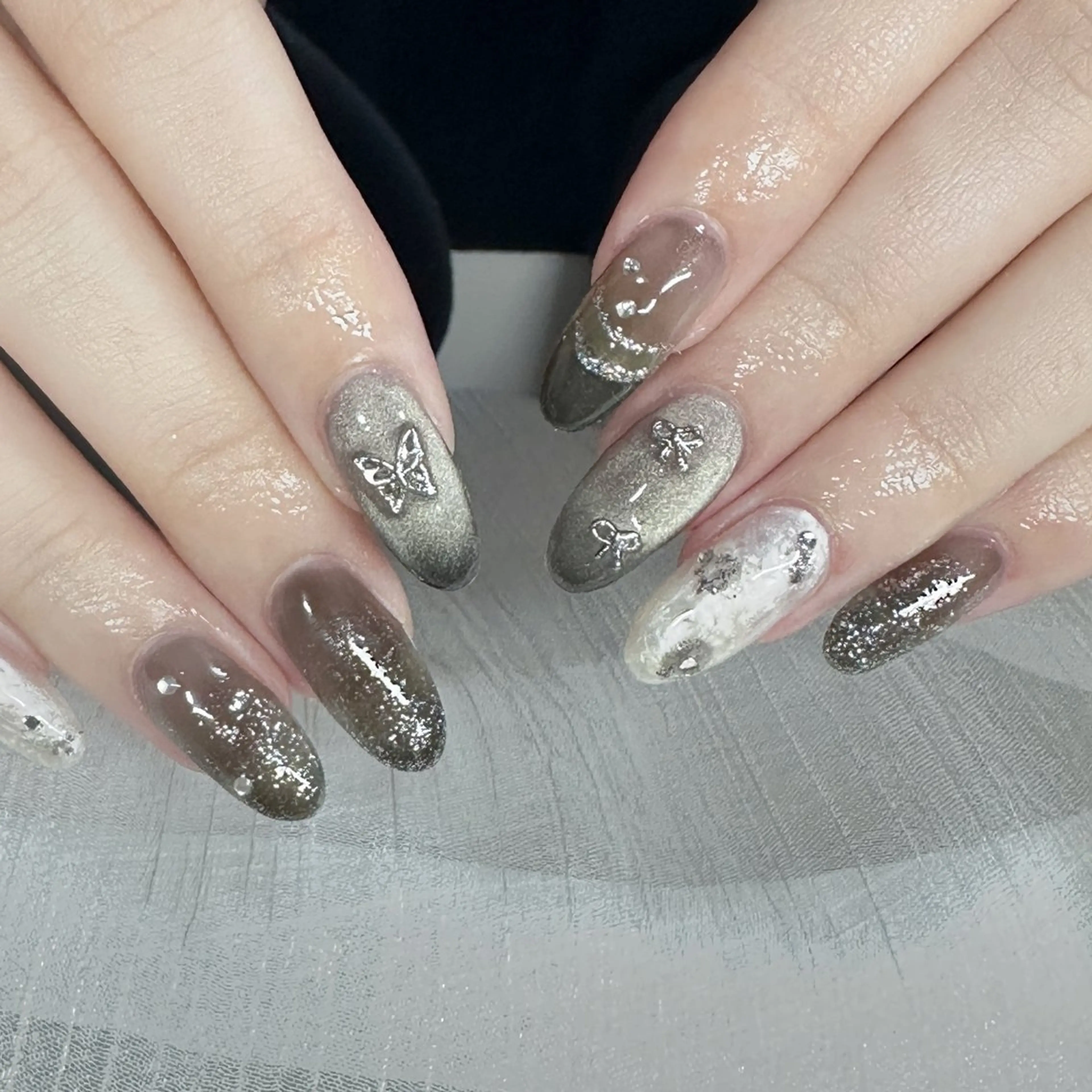 ネイル コネコネイルサロン モデル用のネイルデザイン