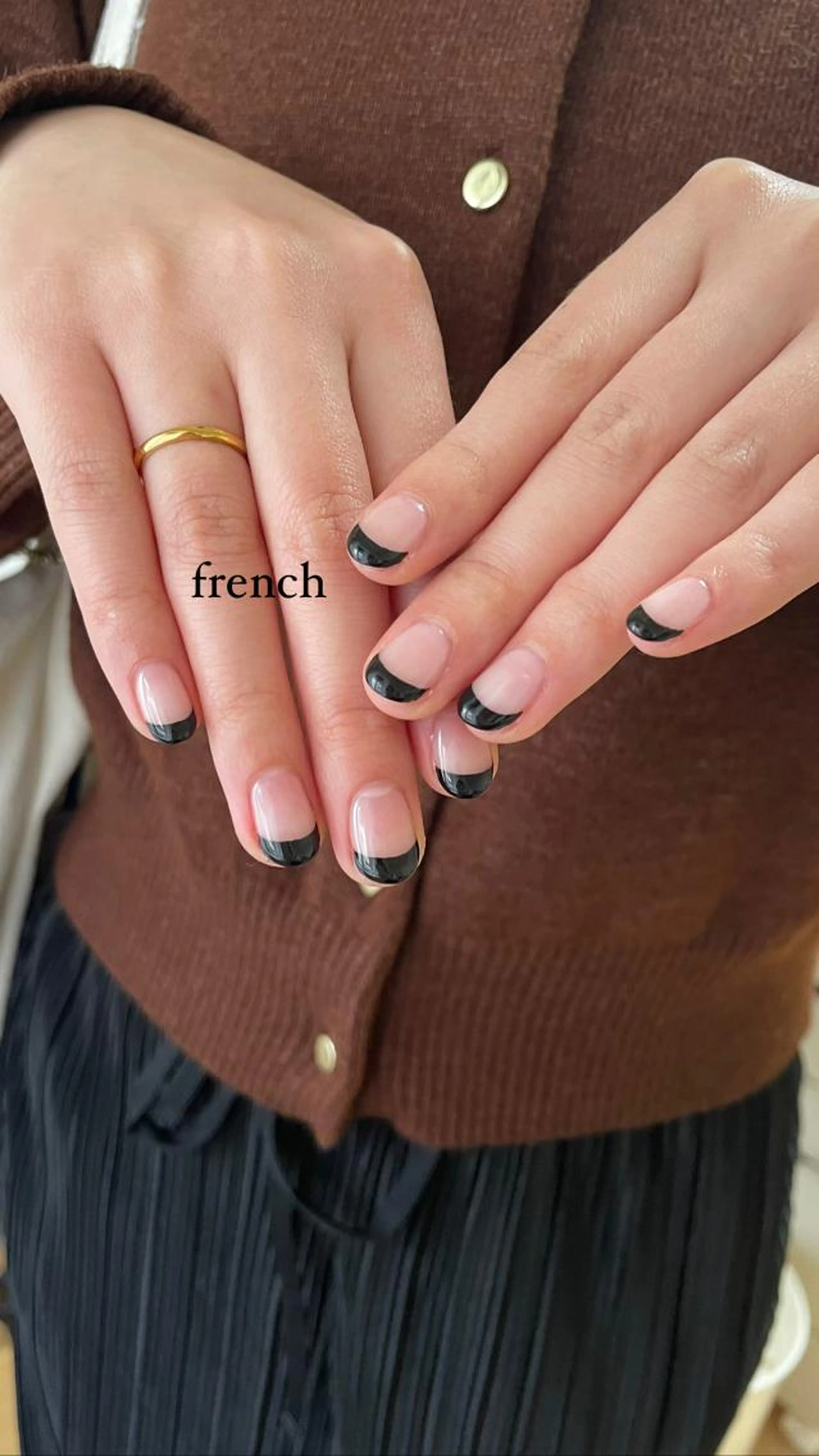 フレンチorカラーグラデーション(クリアベース)の写真