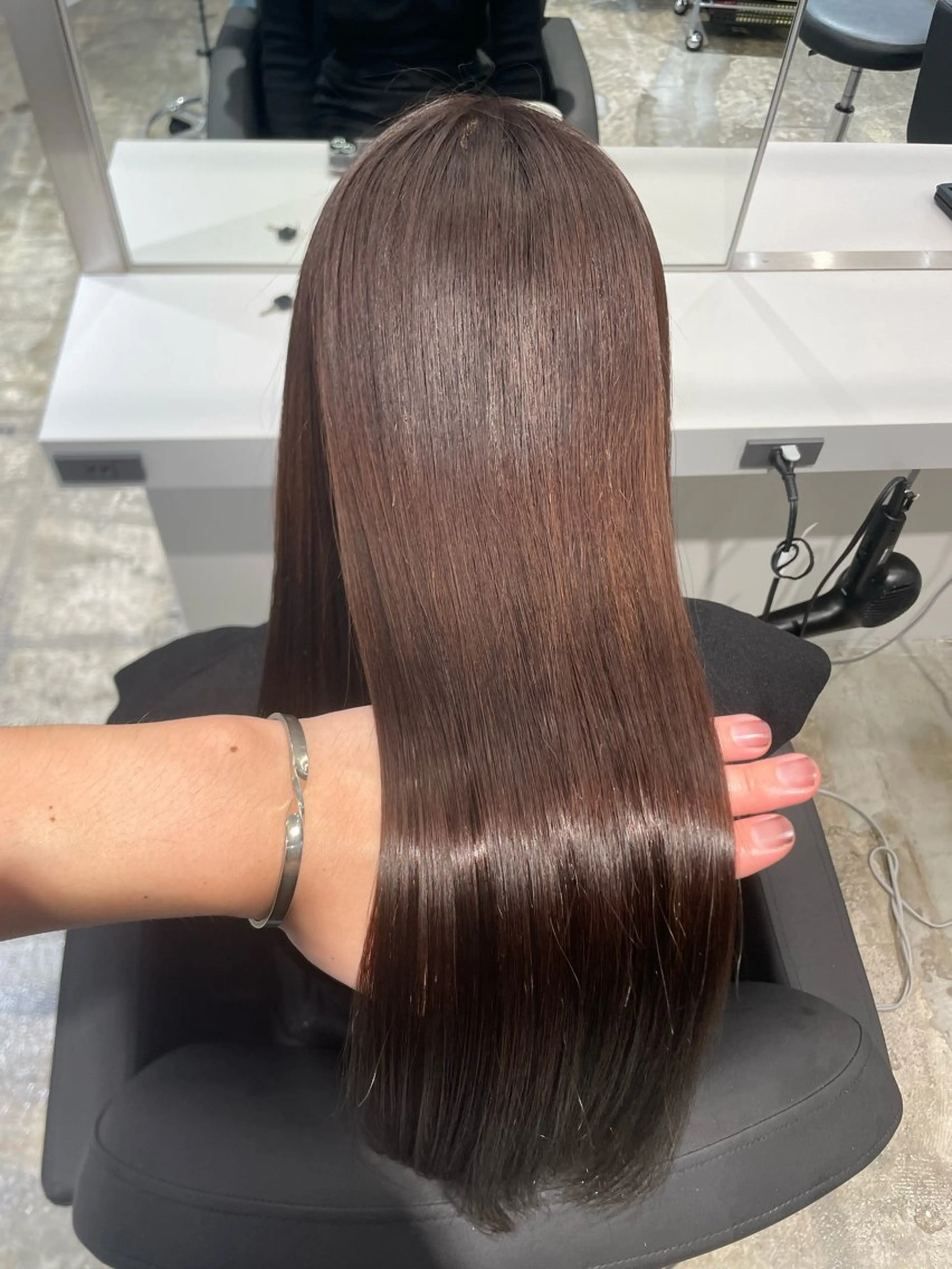 ロング カラー ブラウンカラー チョコレートブラウン 髪質改善/美髪カラー Hiroakiのヘアスタイル