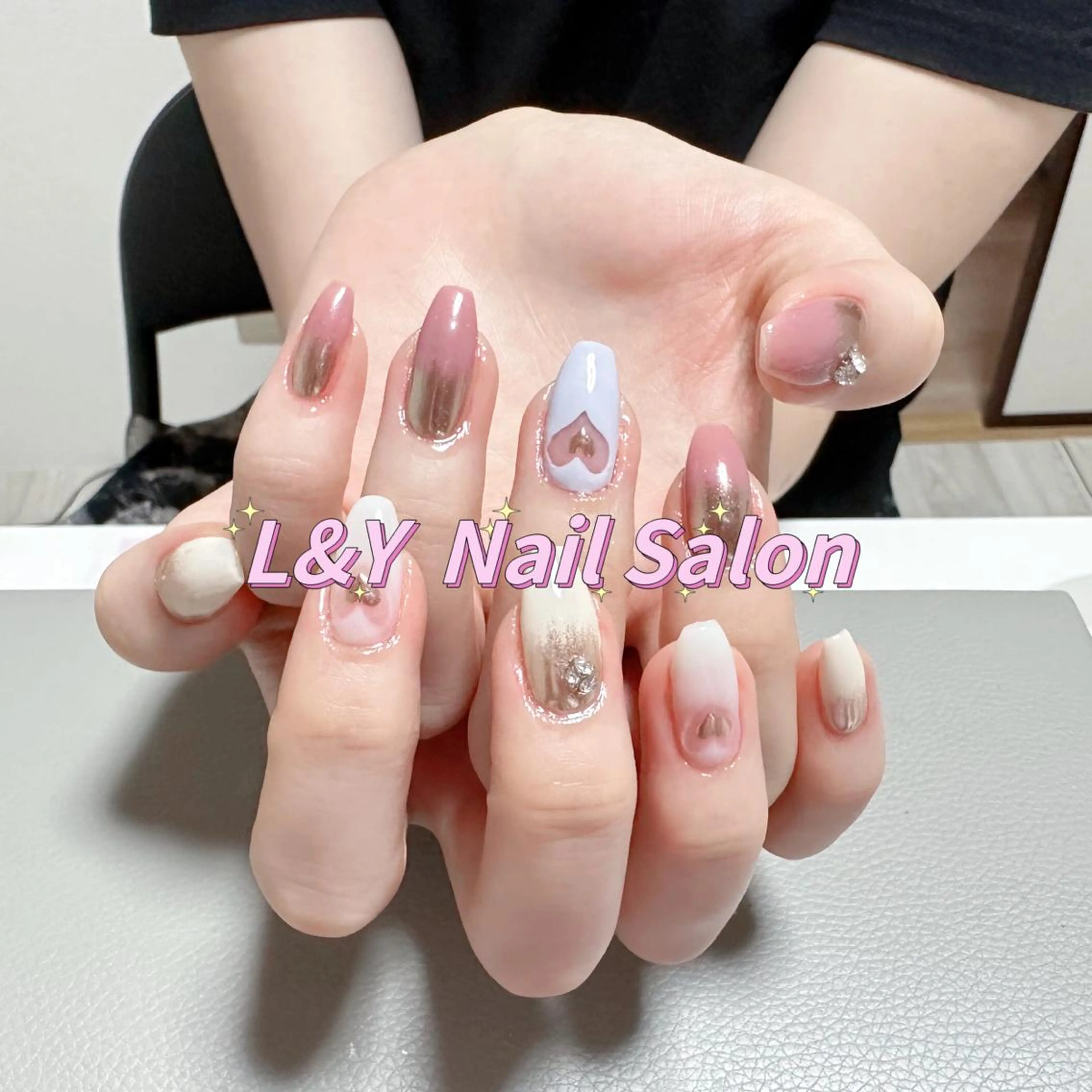 ネイル ハンドネイル ハンドケア L&Y Nail🎀 思雪のネイルデザイン