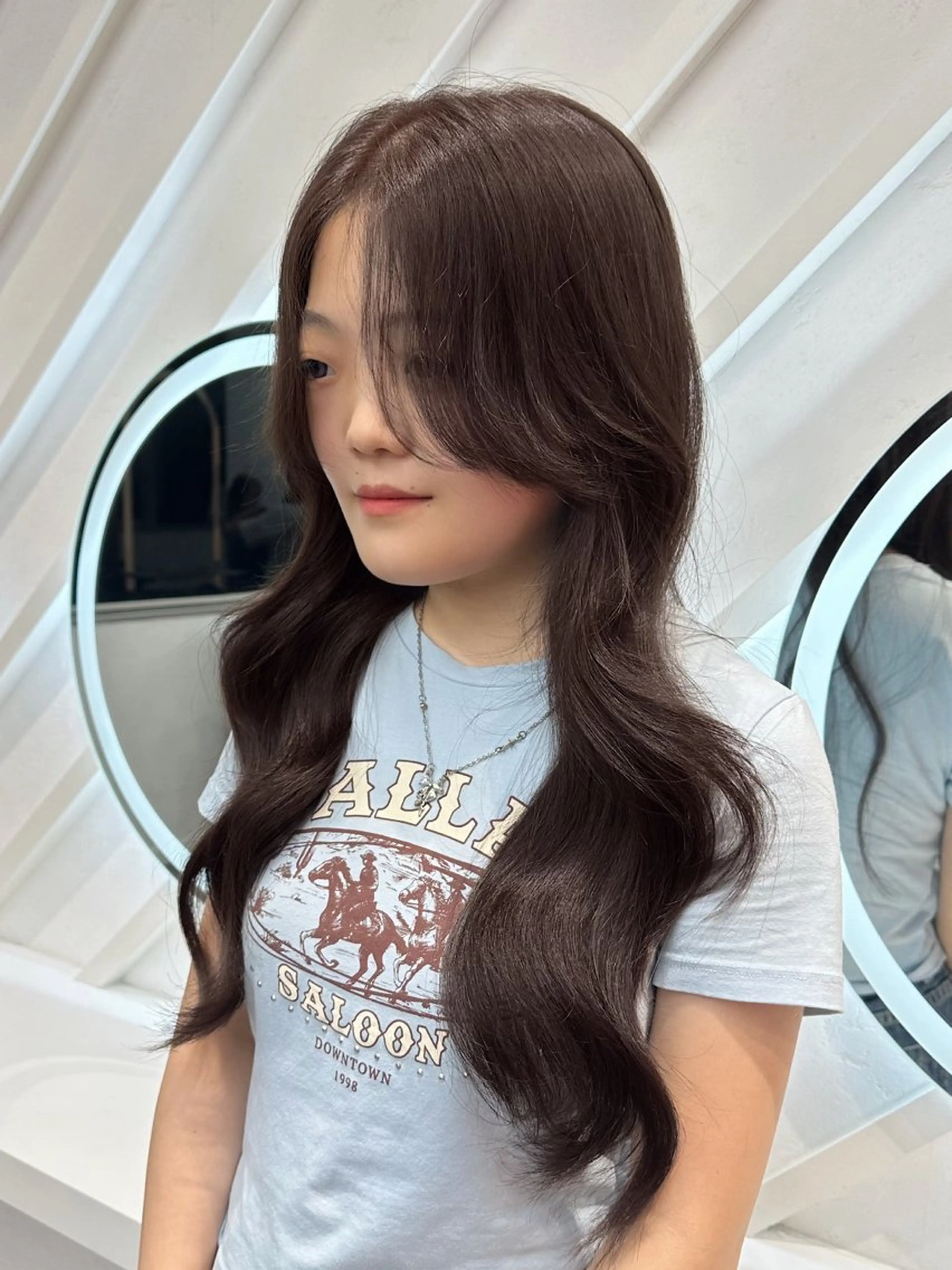 ロング カラー カット ヘアカラー トリートメント 原宿/ボブ/髪質 改善/レイヤー/優希のヘアスタイル