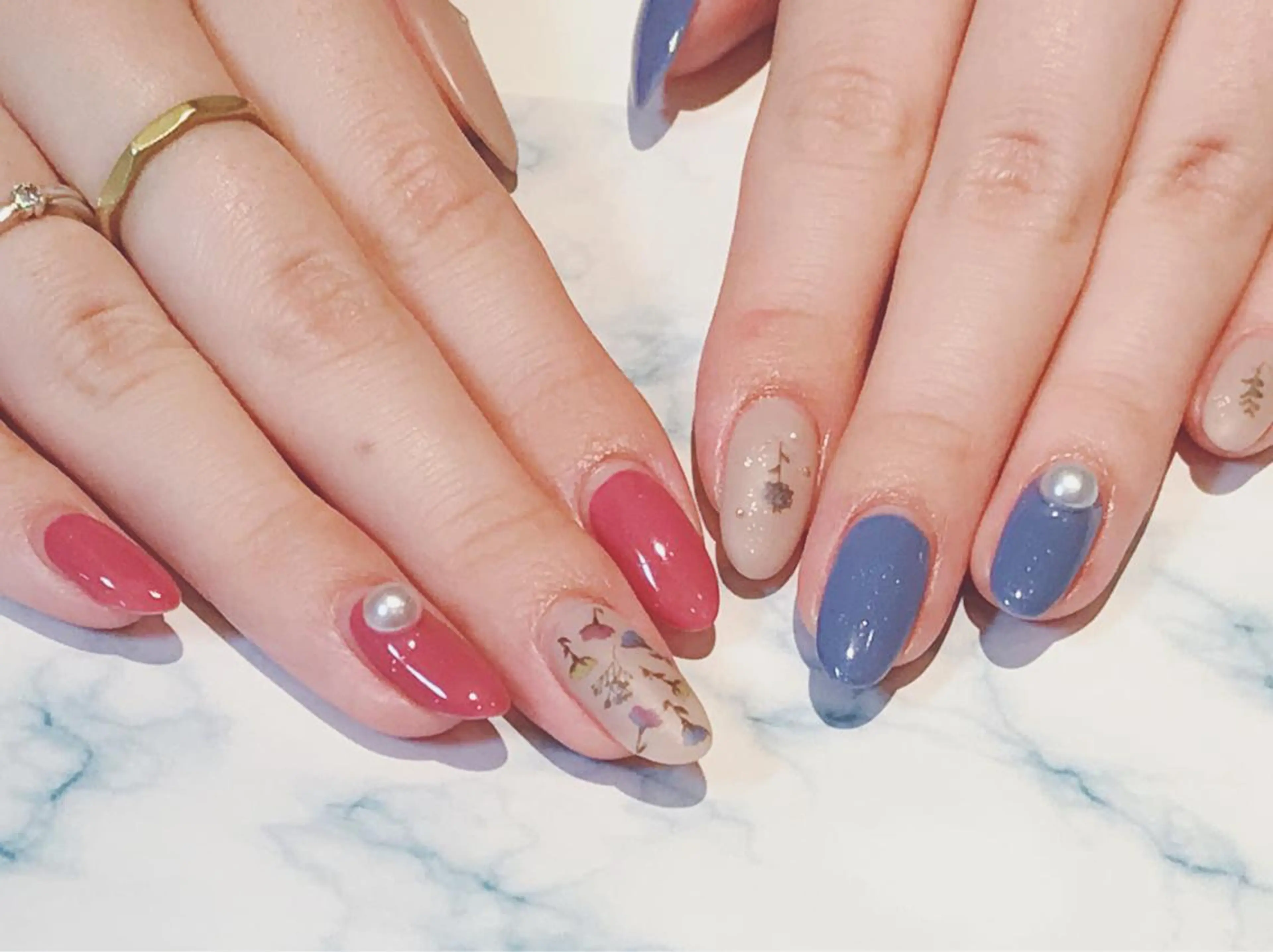 ネイル ハンドネイル LUKE所属・もとまつ さちこのネイルデザイン