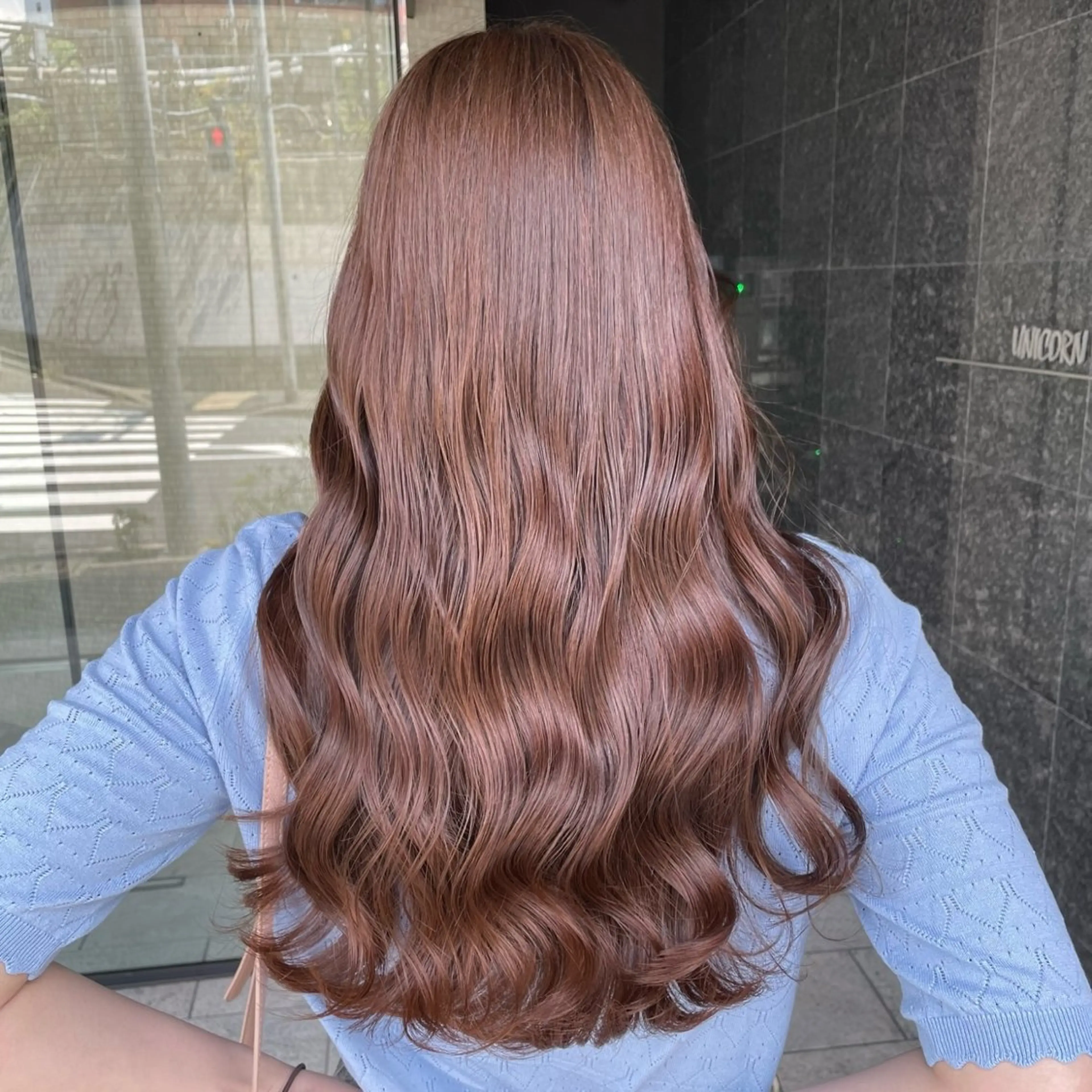 ロング カラー ヘアカラー トリートメント 🎀愛されモテ カラー🎀/moeのヘアスタイル