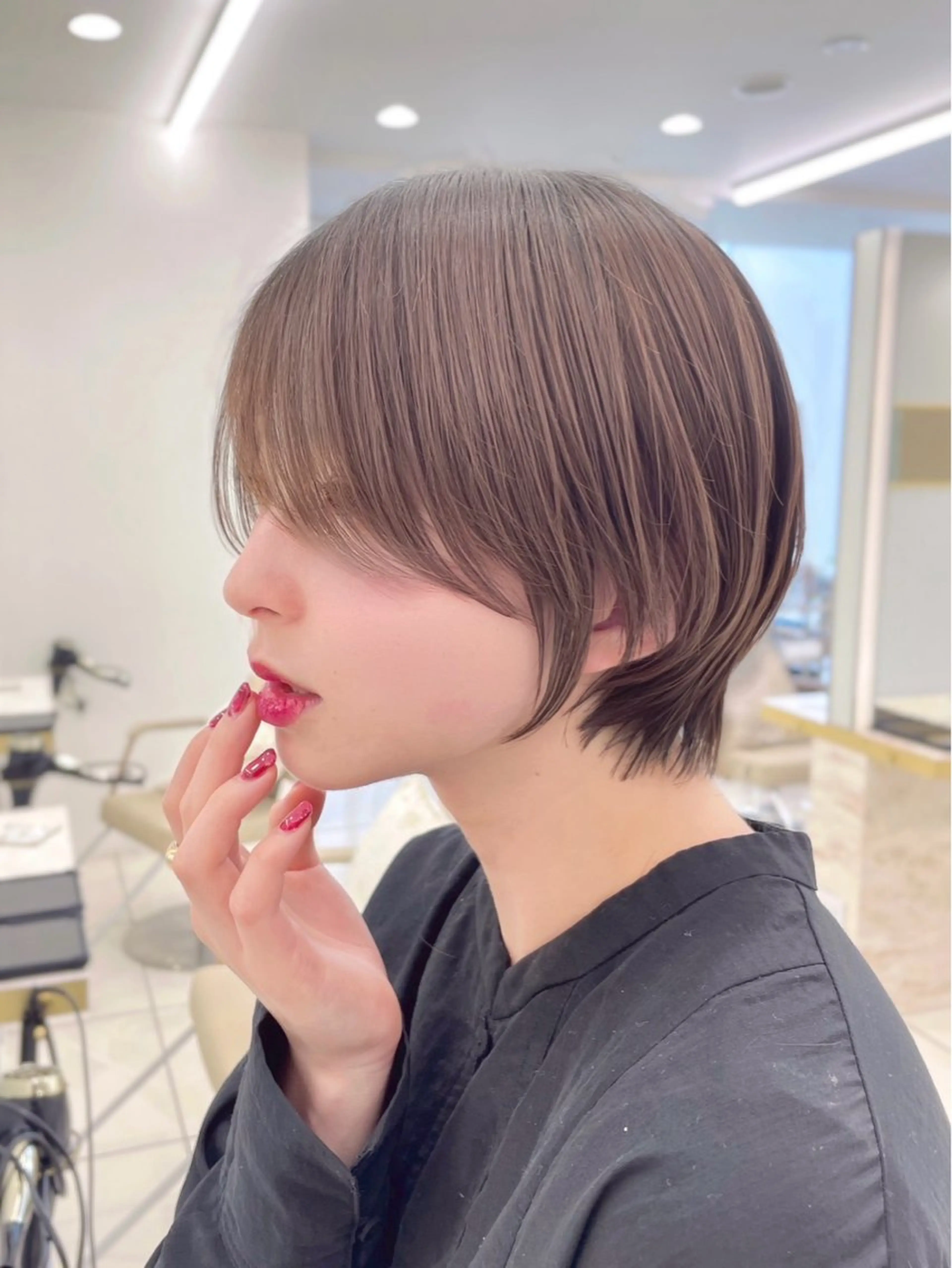 ショート 森田 真由香のヘアスタイル