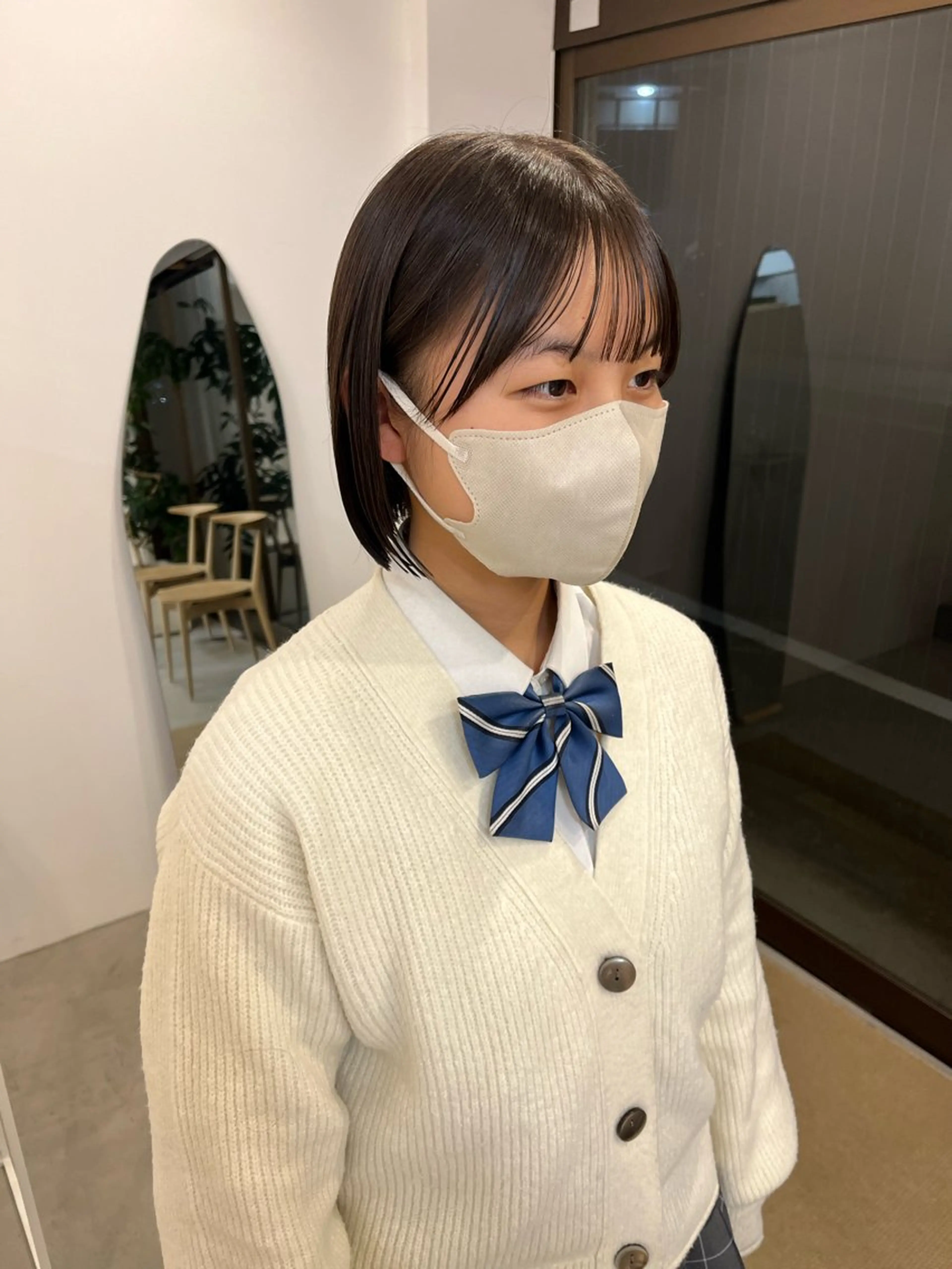 ミディアム ハルカ/ fit standのヘアスタイル