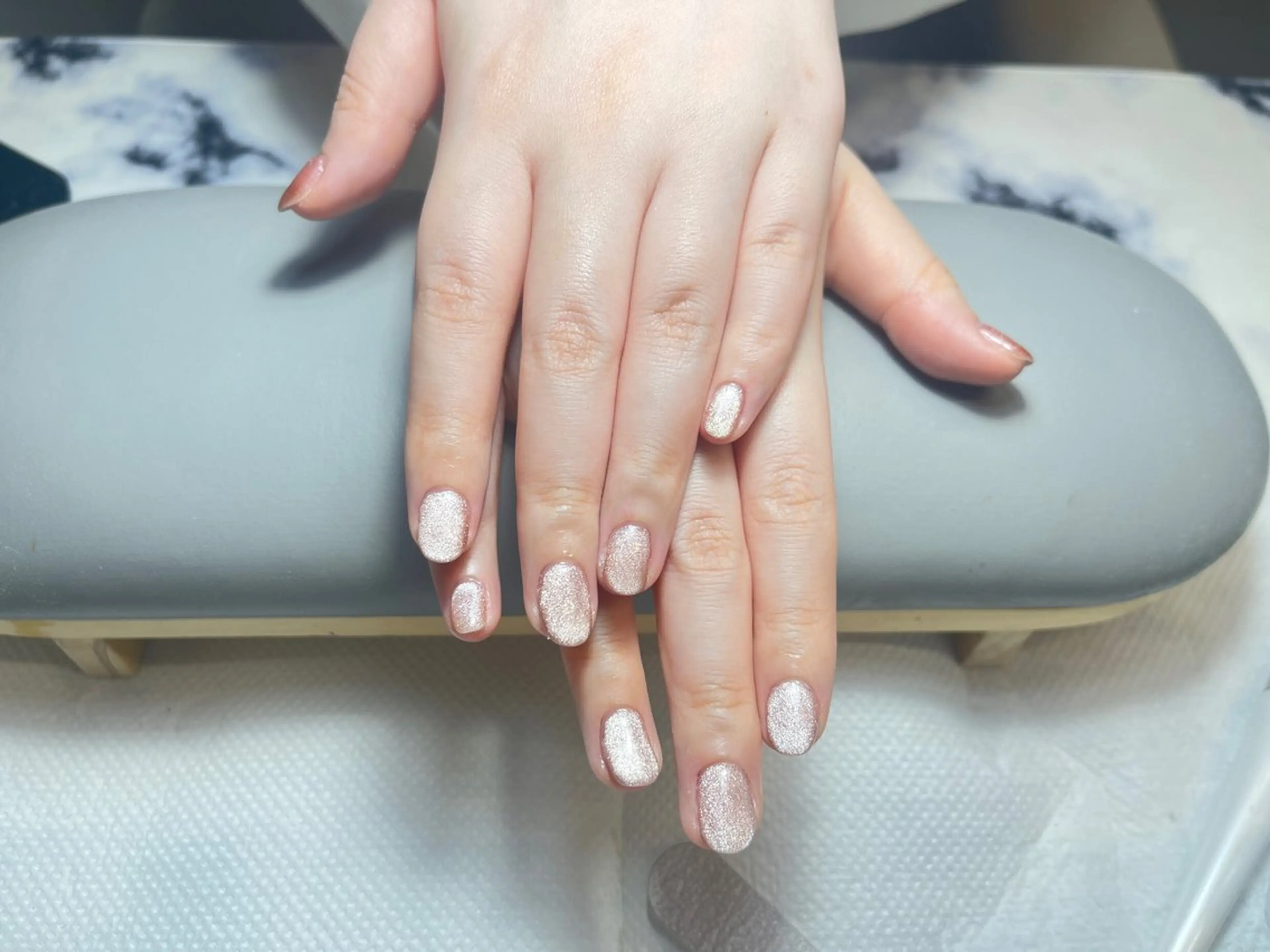 ネイル チークネイル 長さ出し フラッシュネイル フットネイル フレンチネイル Nikoネイルサロン中野店所属・merci リカのネイルデザイン