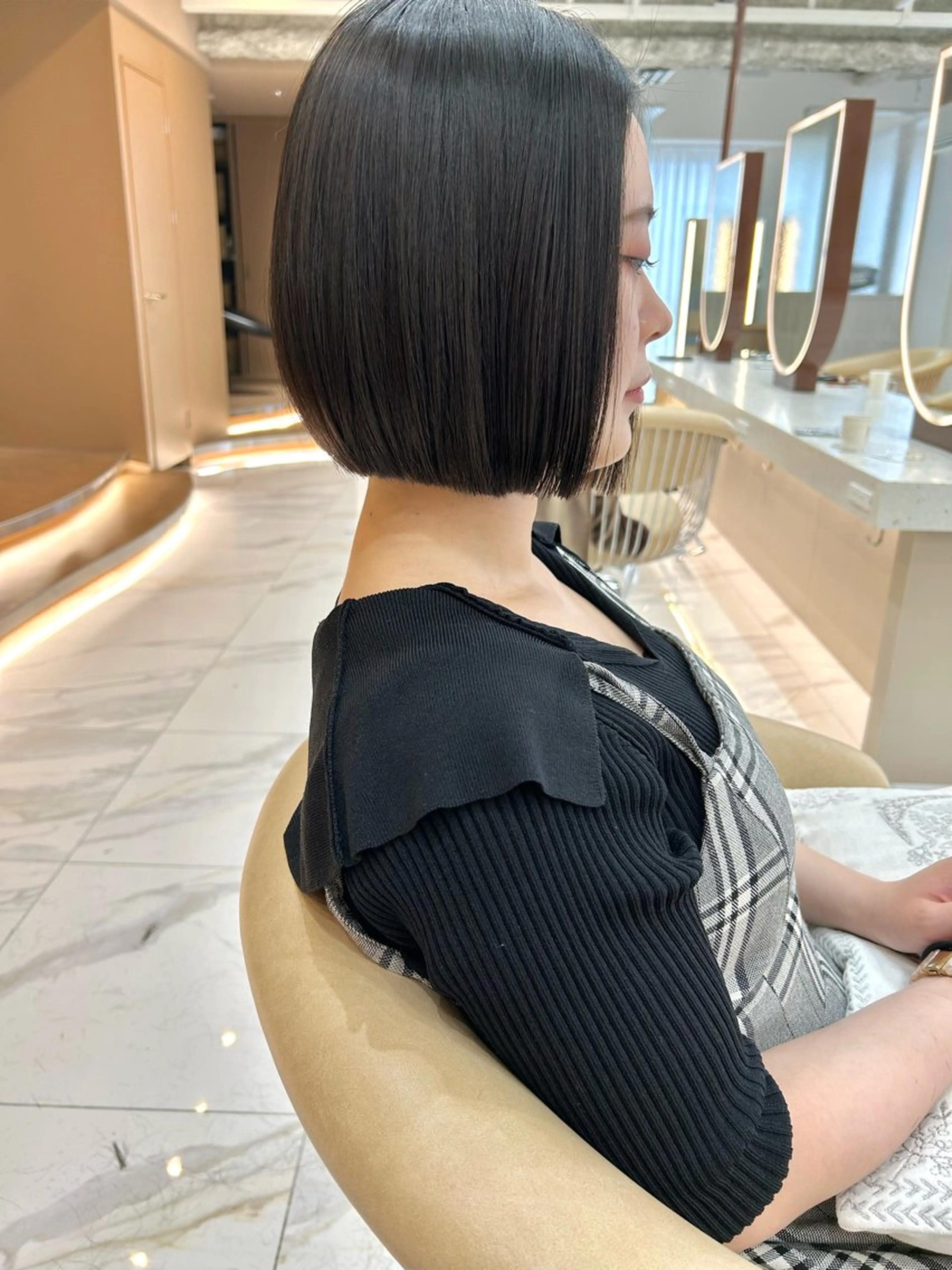 ショート 山田勇真 ボブ/縮毛矯正/金山のヘアスタイル