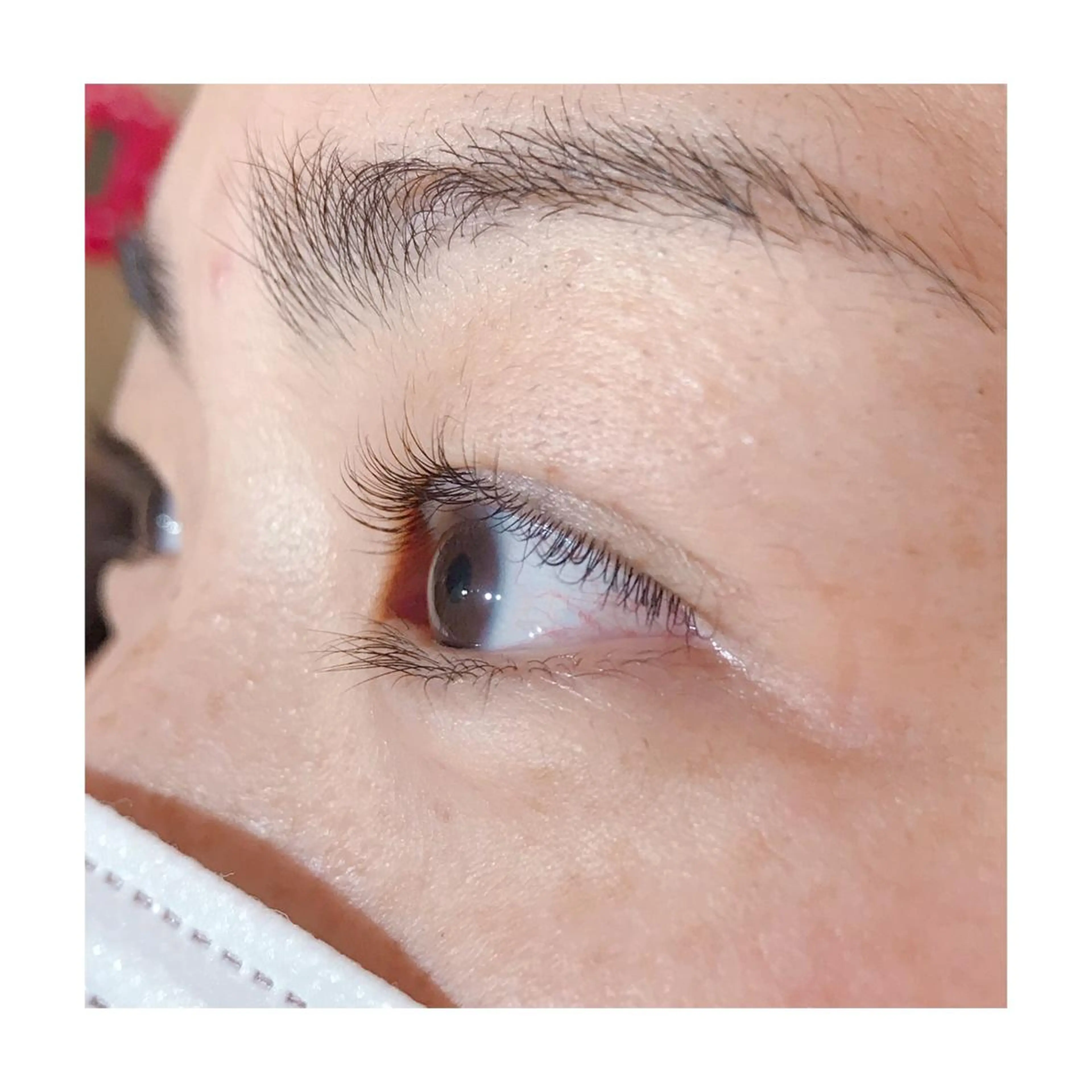 マツエク・マツパ 一重×まつ毛パーマ マツパ にっくに ちひろの眉毛・アイブロウイメージ