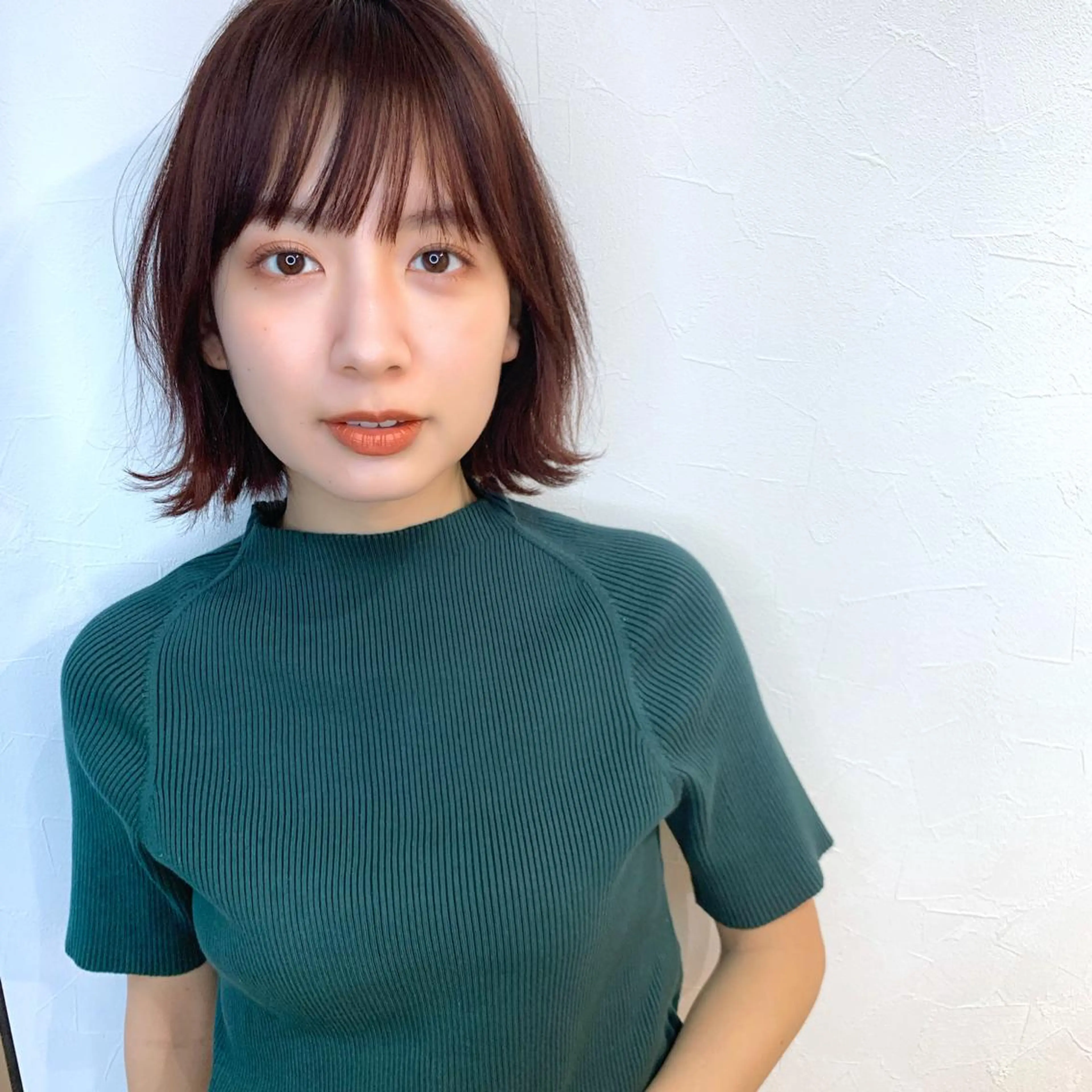 ミディアム レイヤーカット 外ハネヘア FORTE所属・フォルテ青山 カットカラー0円のヘアスタイル