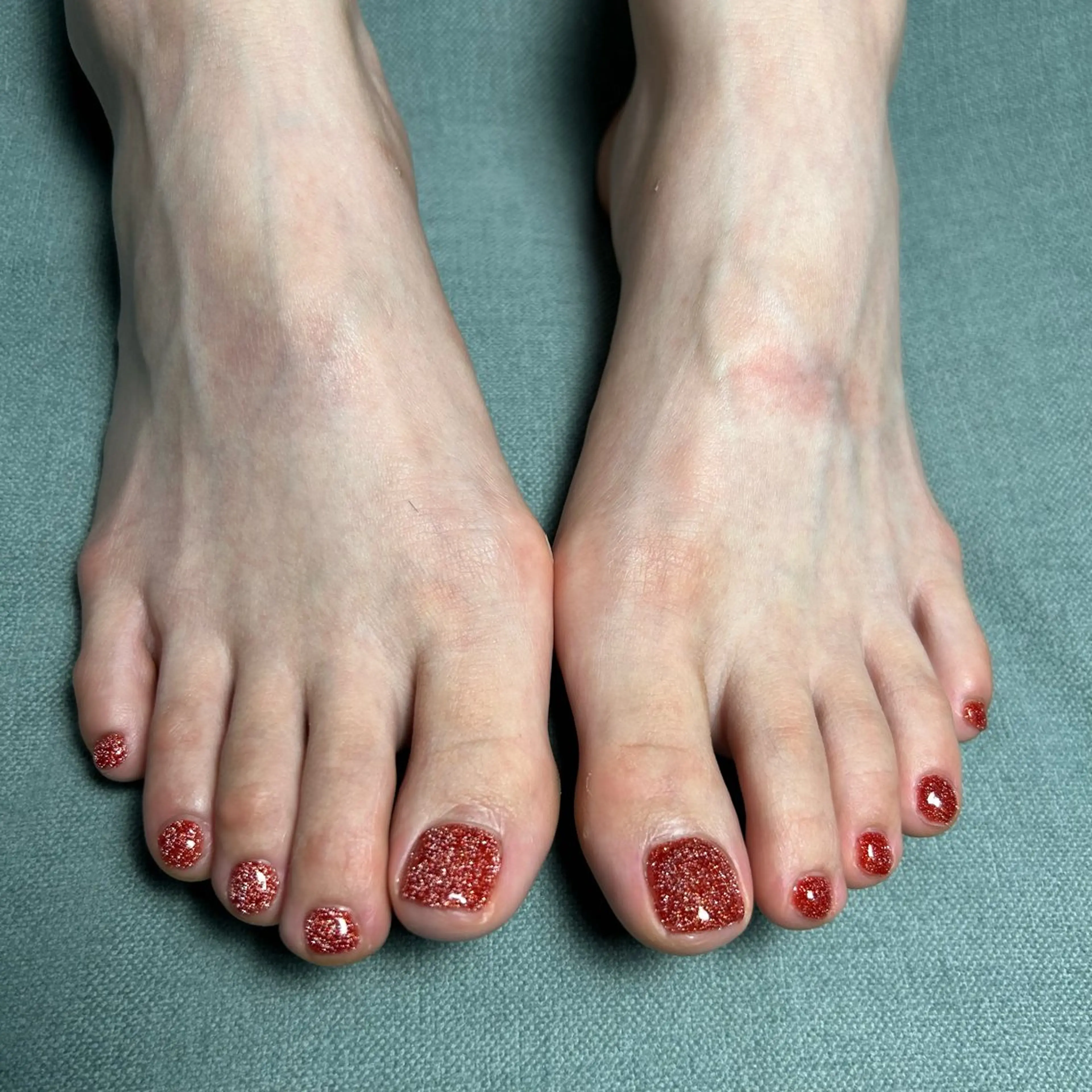 【ご新規様】フットネイルワンカラー（オフ込み）の写真