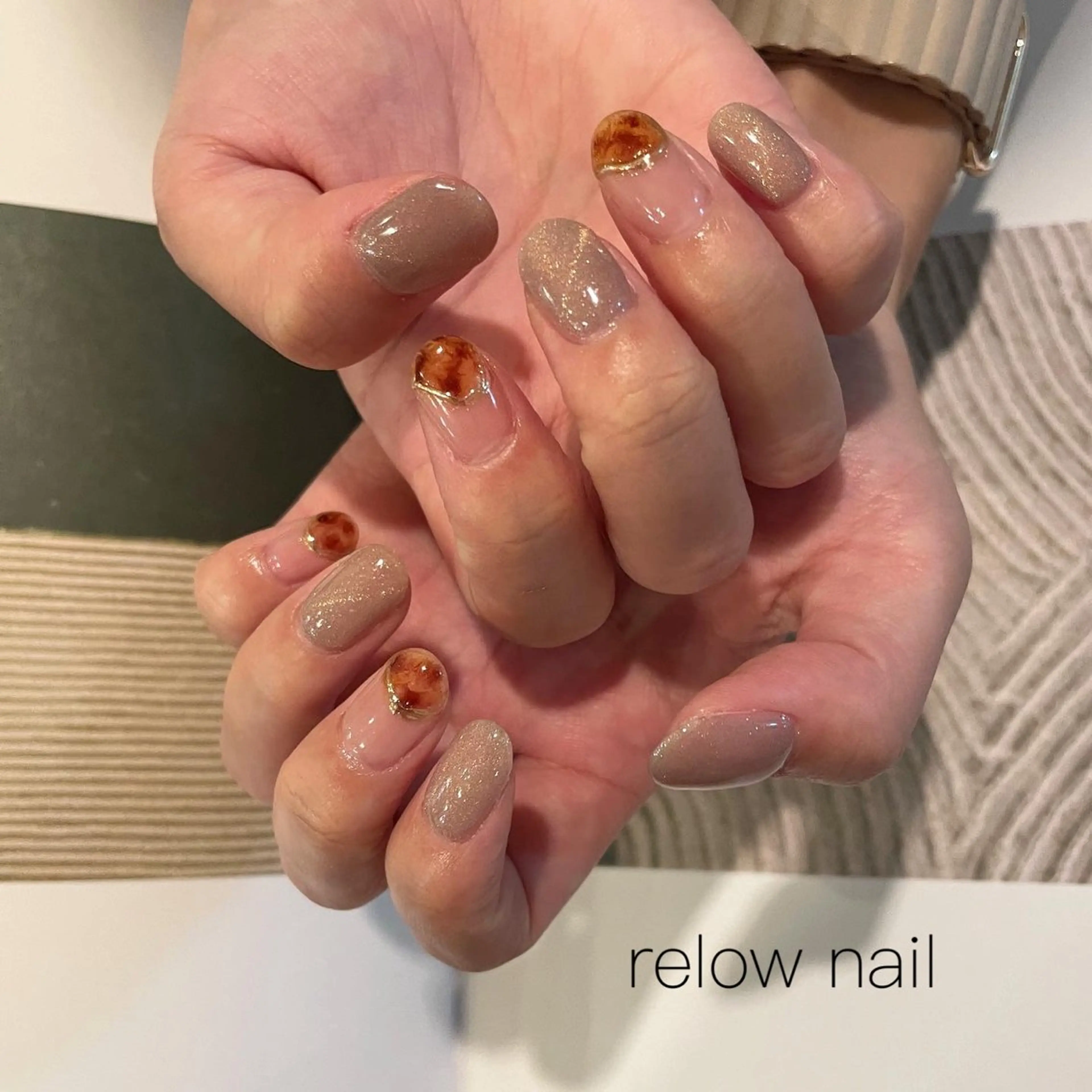 ネイル アートネイル マグネットネイル ミラーネイル 🌷 YURI🌷のネイルデザイン