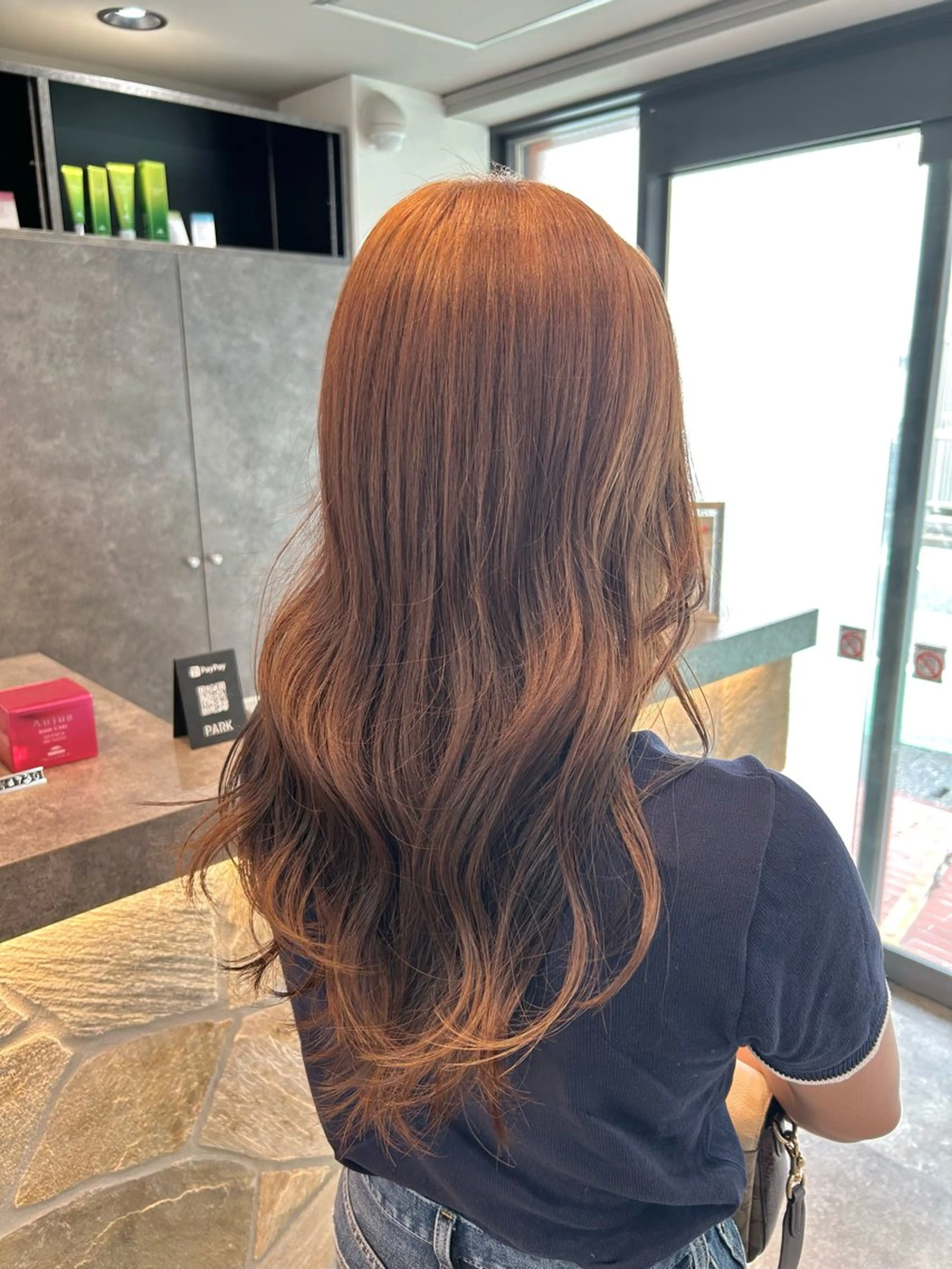 《お出かけ前に🛍》前髪カット➕コテ巻きの写真