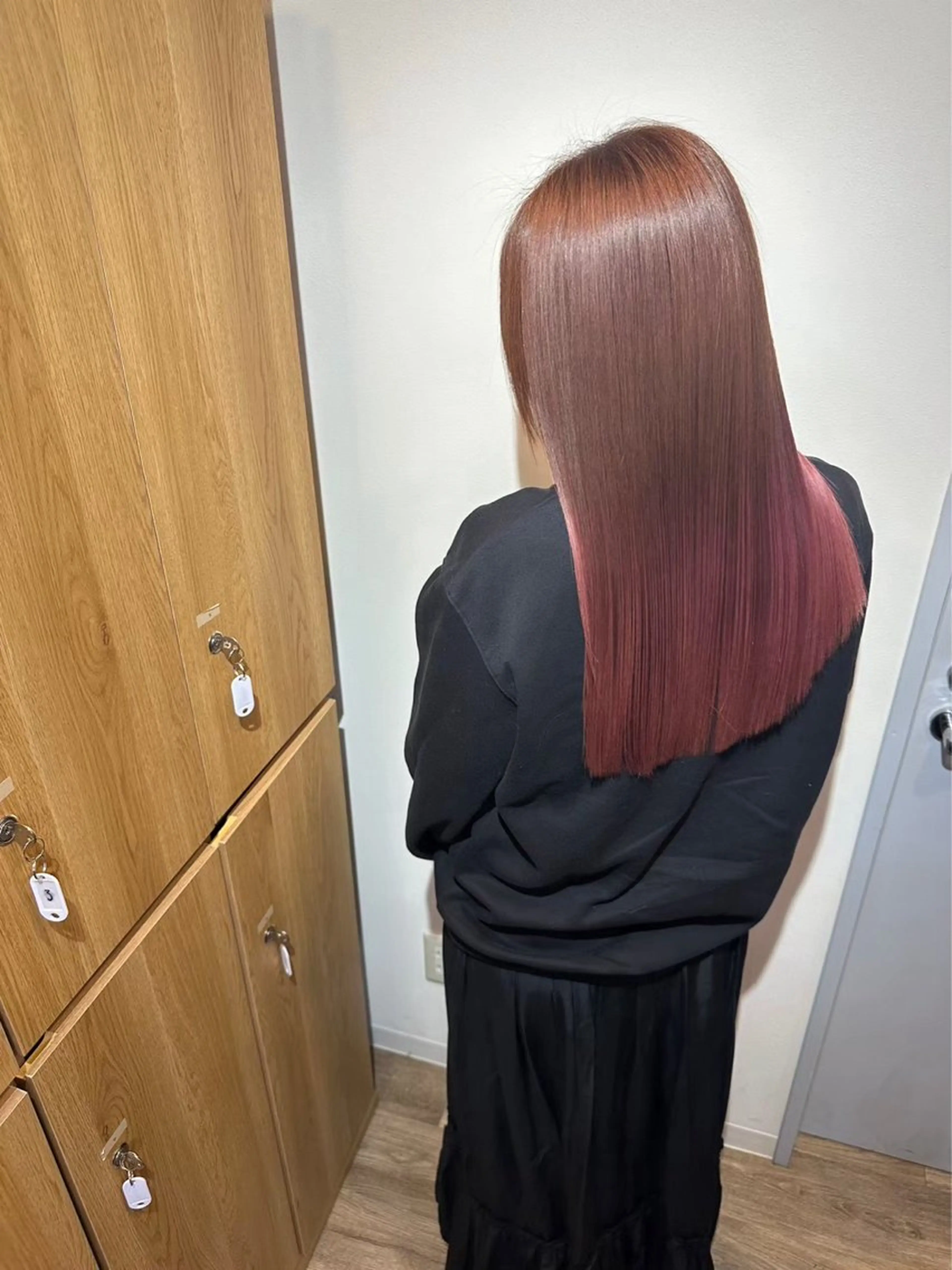 ロング 北新地/縮毛矯正 /あやなのヘアスタイル