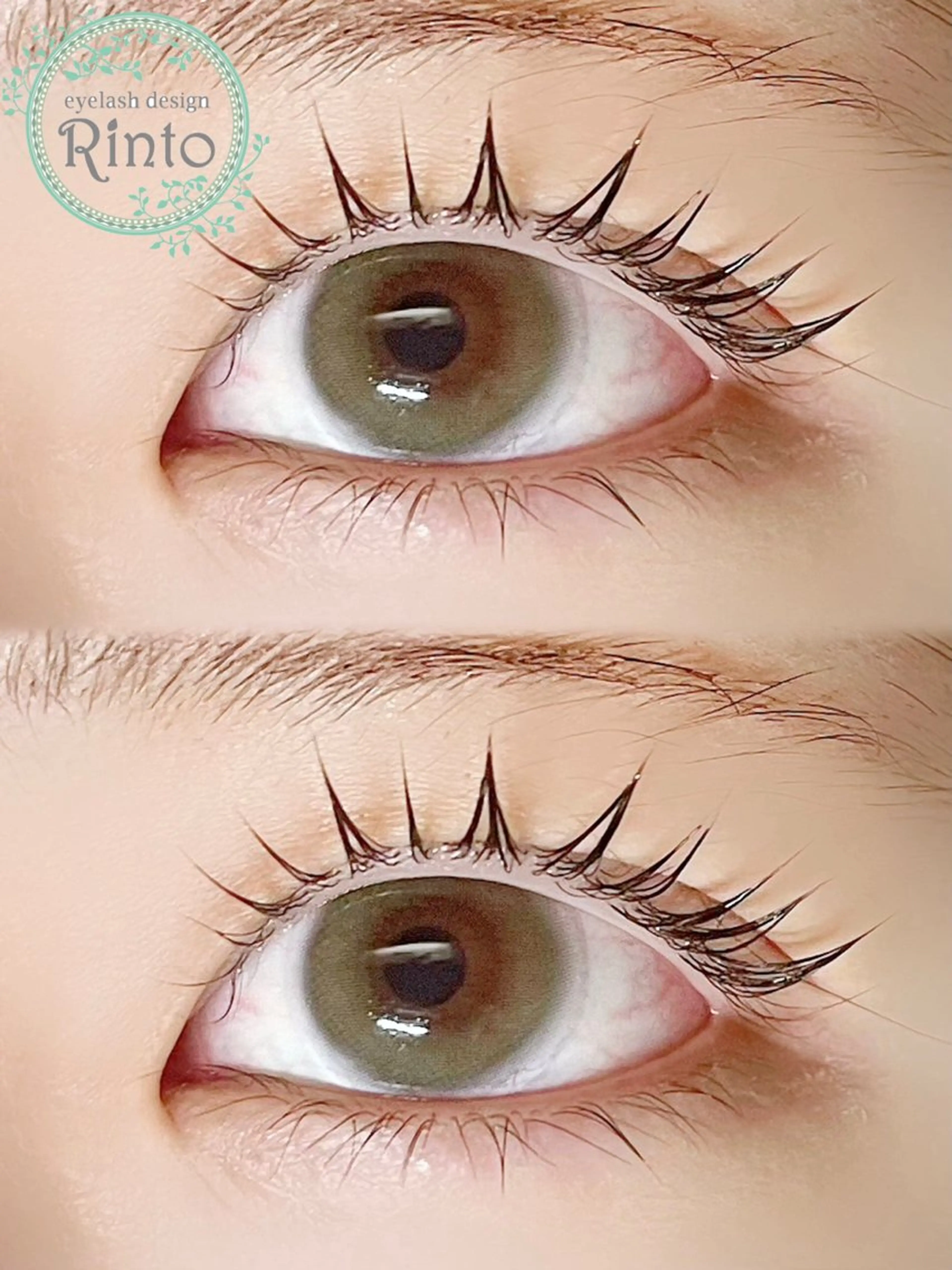 マツエク・マツパ マツパ Rinto/ makoのマツエク・マツパデザイン