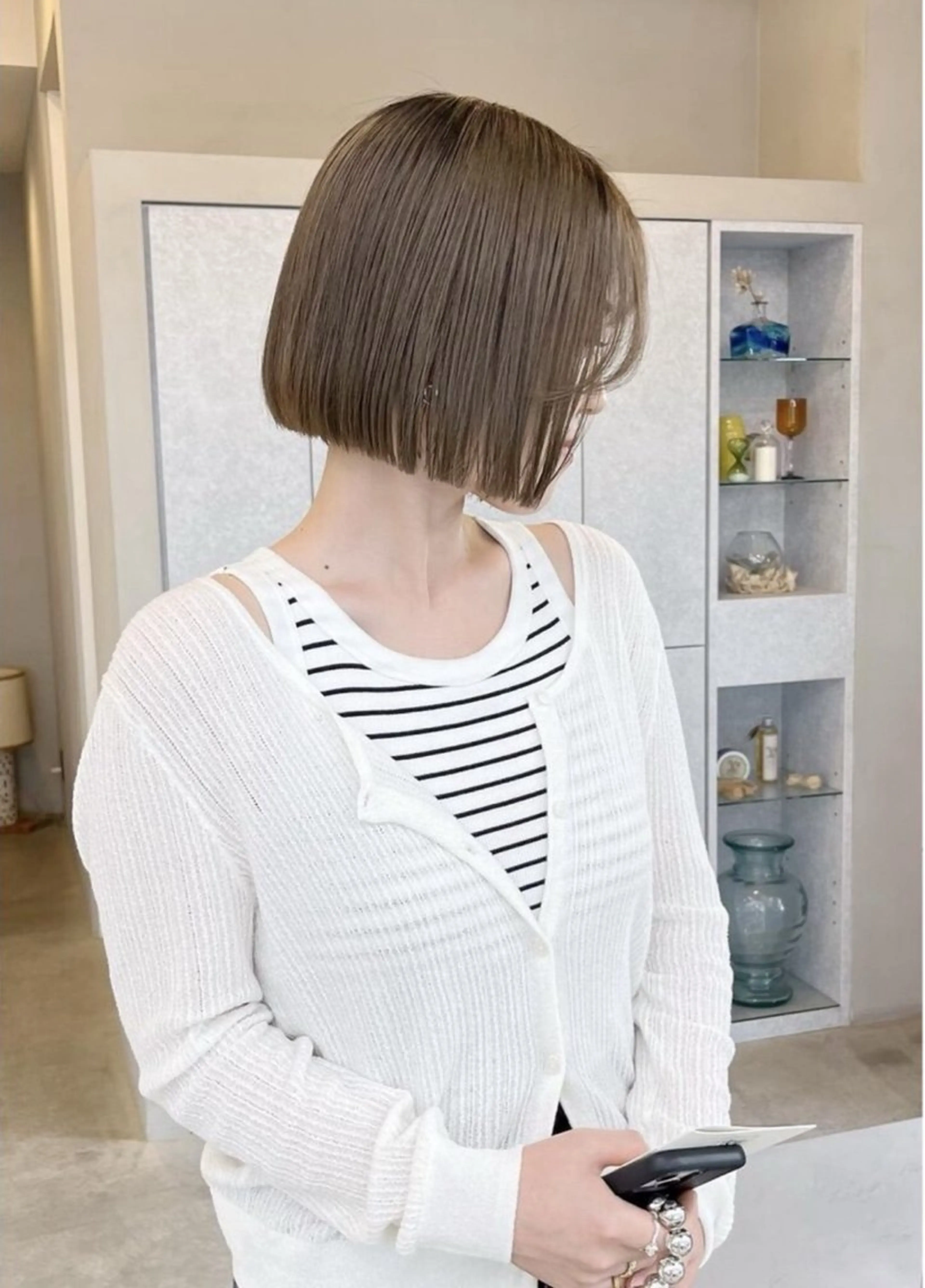 カラー 透明感/ハイトーン /デザインカラー大輝のヘアスタイル