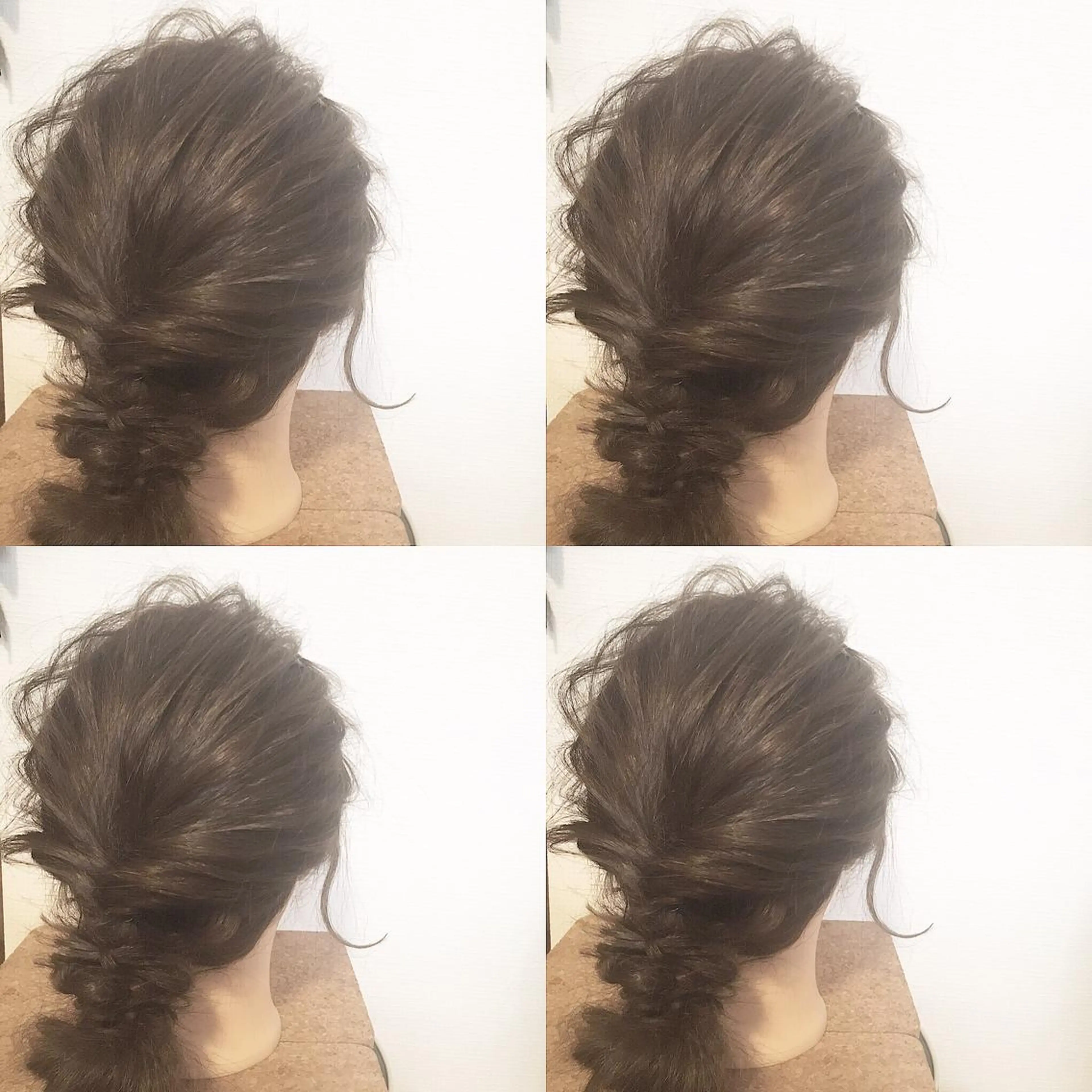 ミディアム ヘアアレンジ hair salon Ranun髪質改善のヘアスタイル