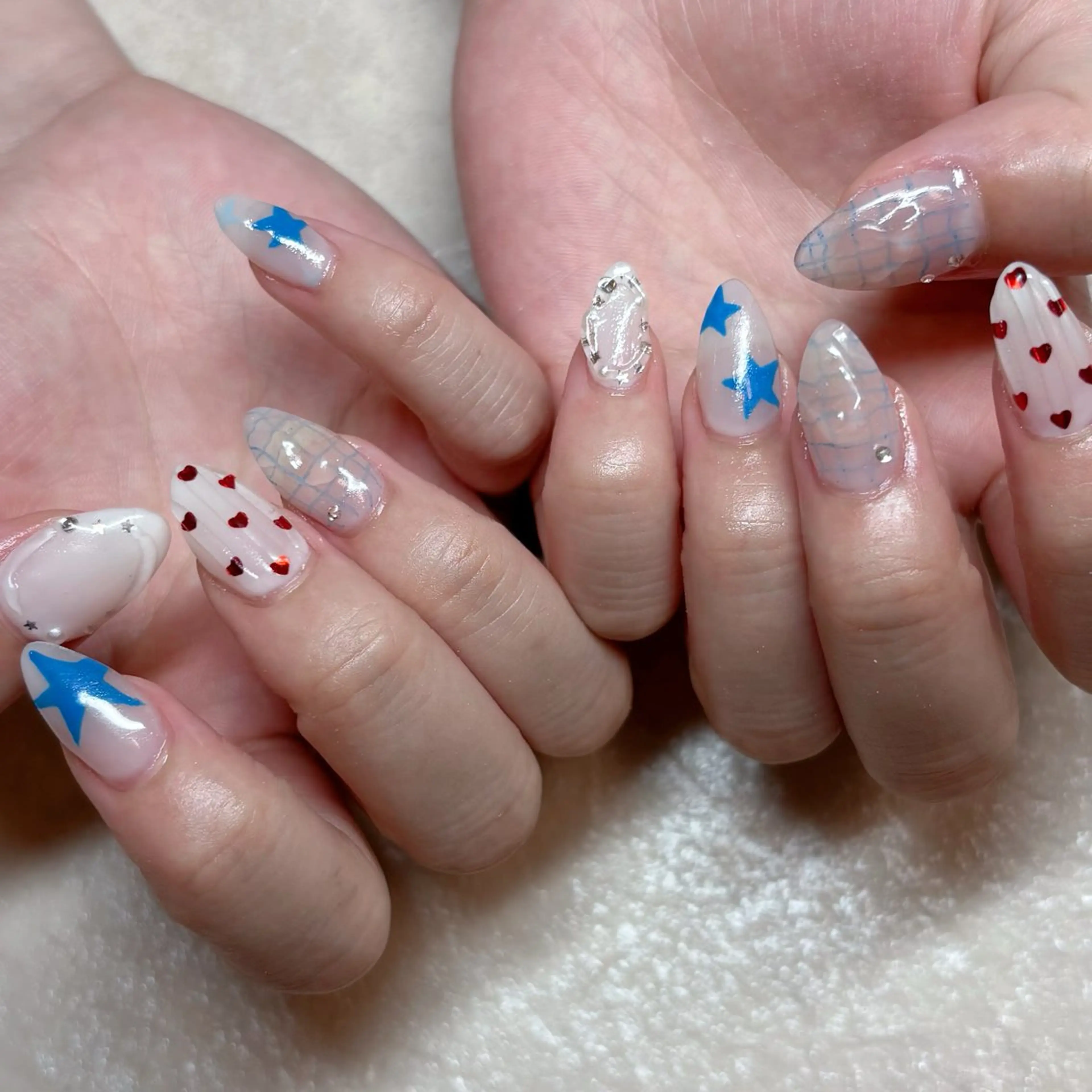 ネイル ハンドネイル mimi 高石桃朱のネイルデザイン