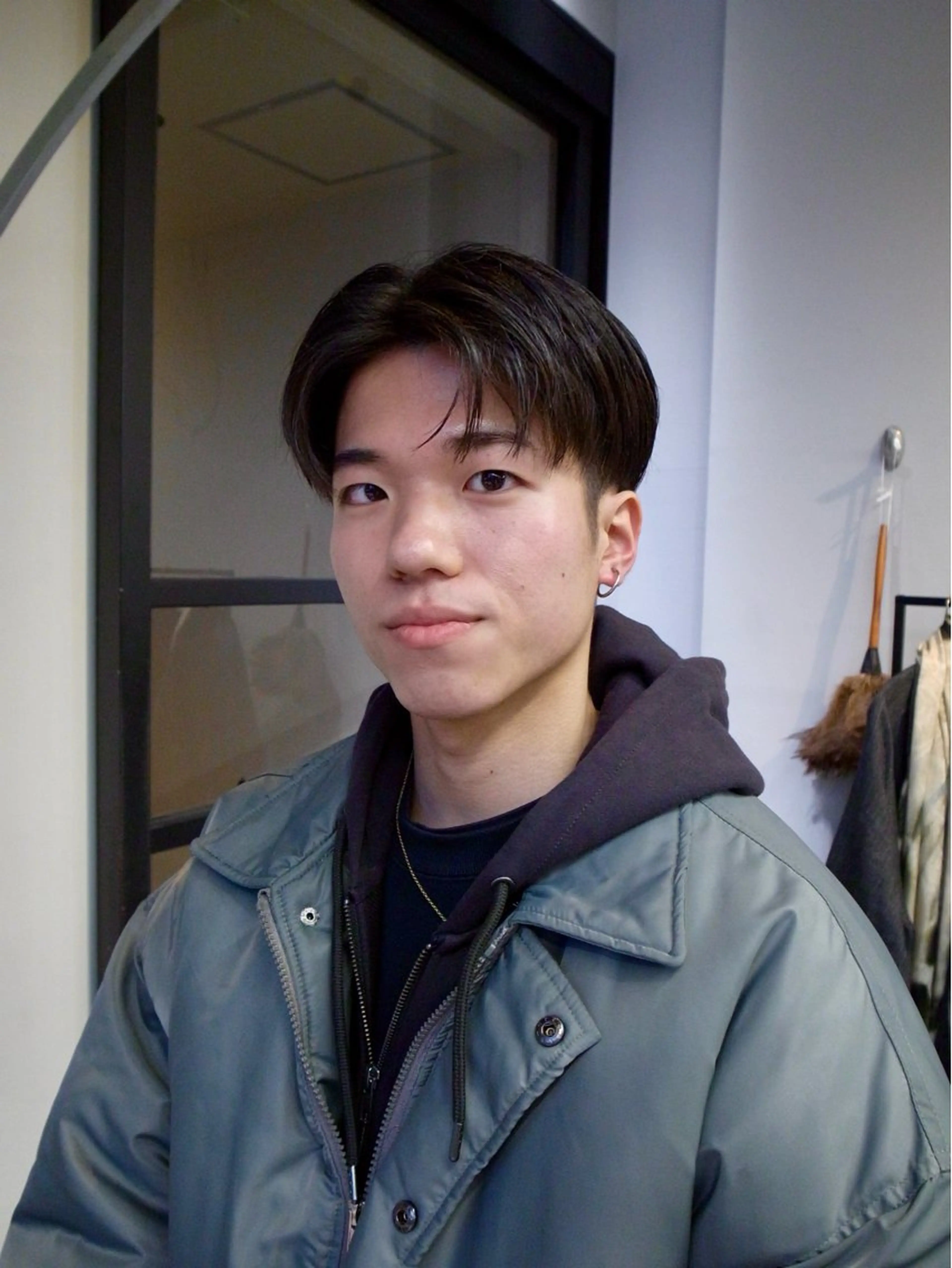 メンズ ボブ ロングモデル shoのヘアスタイル