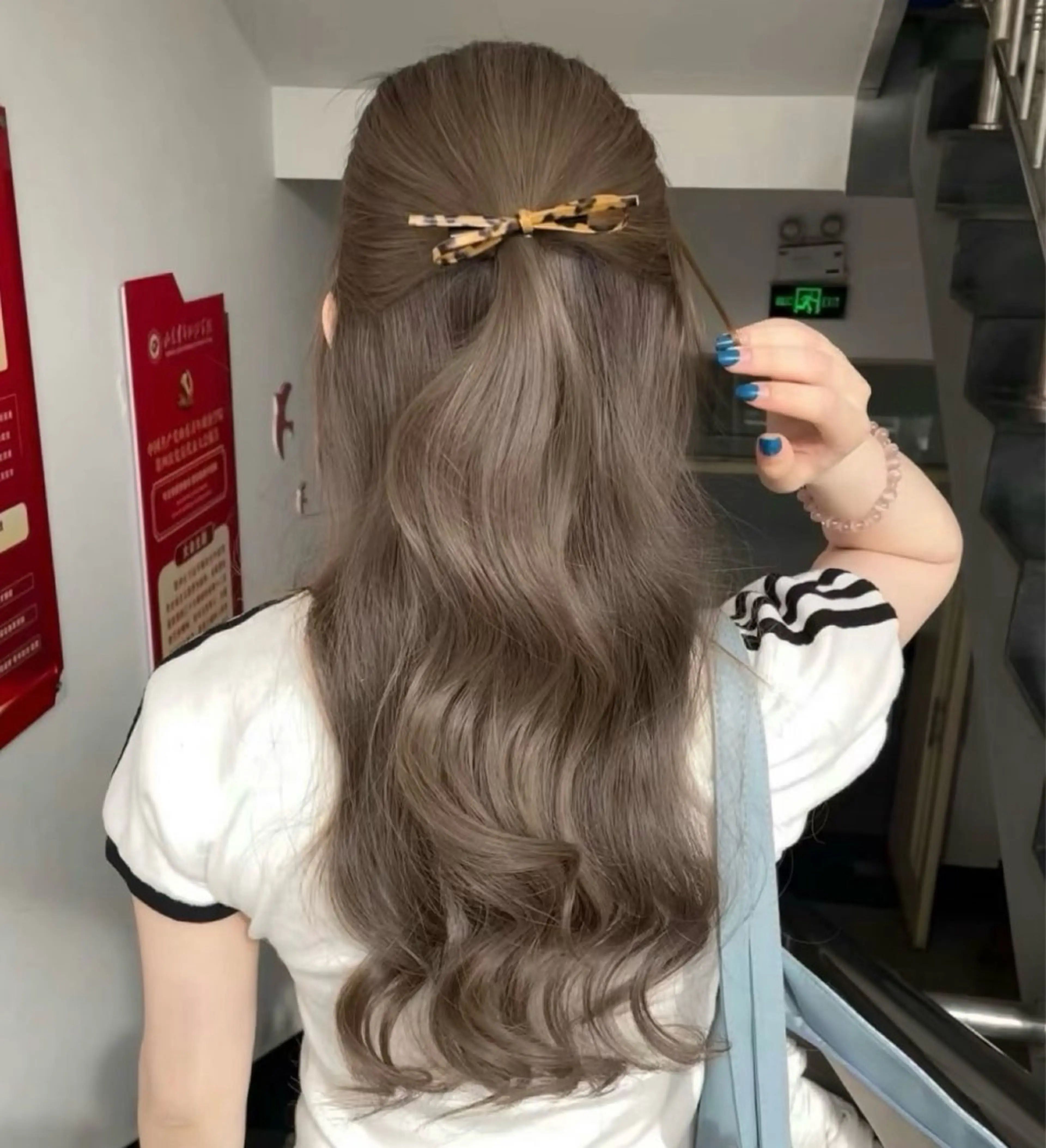 ロング カラー カット ヘアカラー トリートメント AHNKISM所属・髪質改善/艶カラー HANAのヘアスタイル