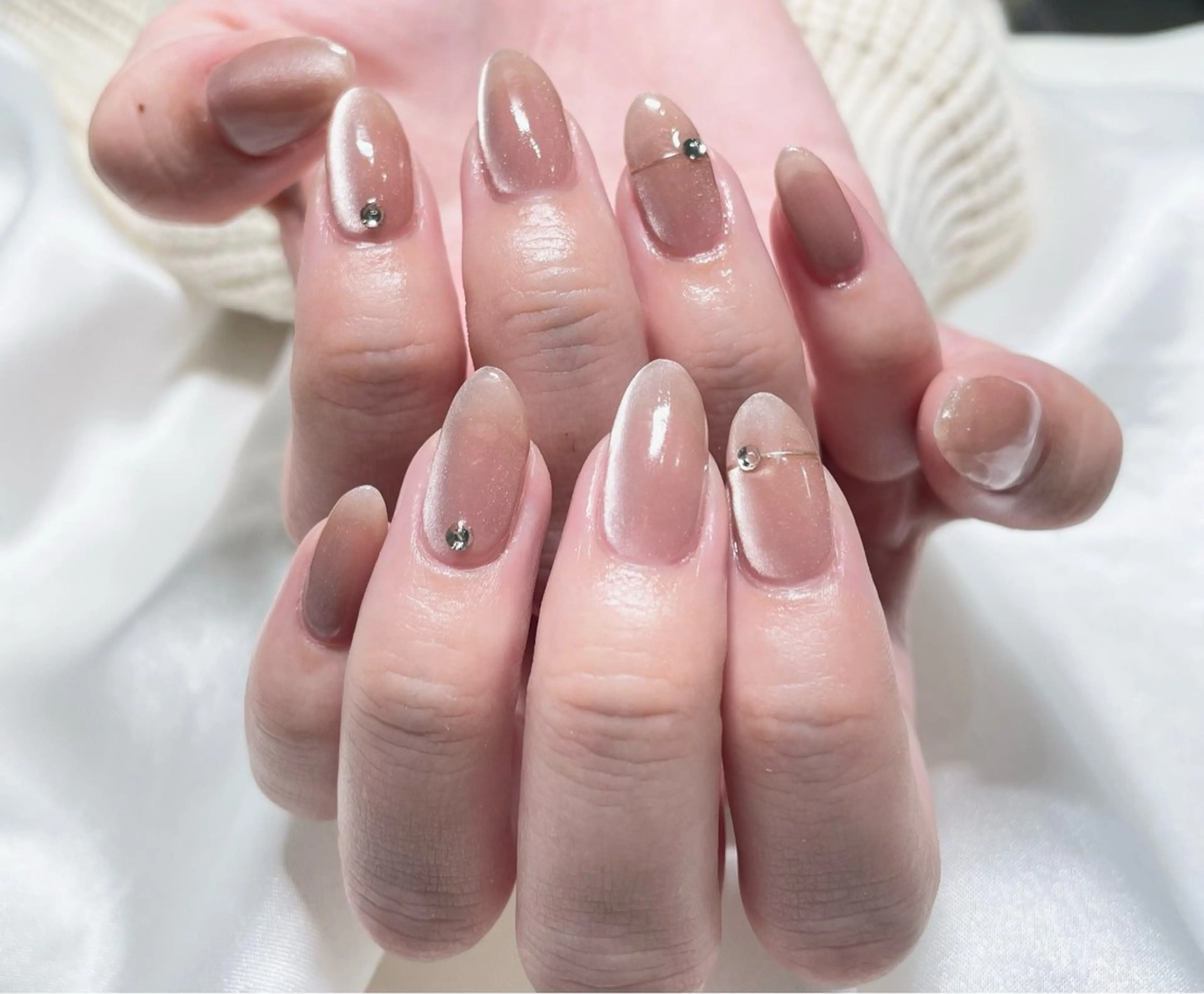 ネイル ハンドネイル 阿部 楓のネイルデザイン