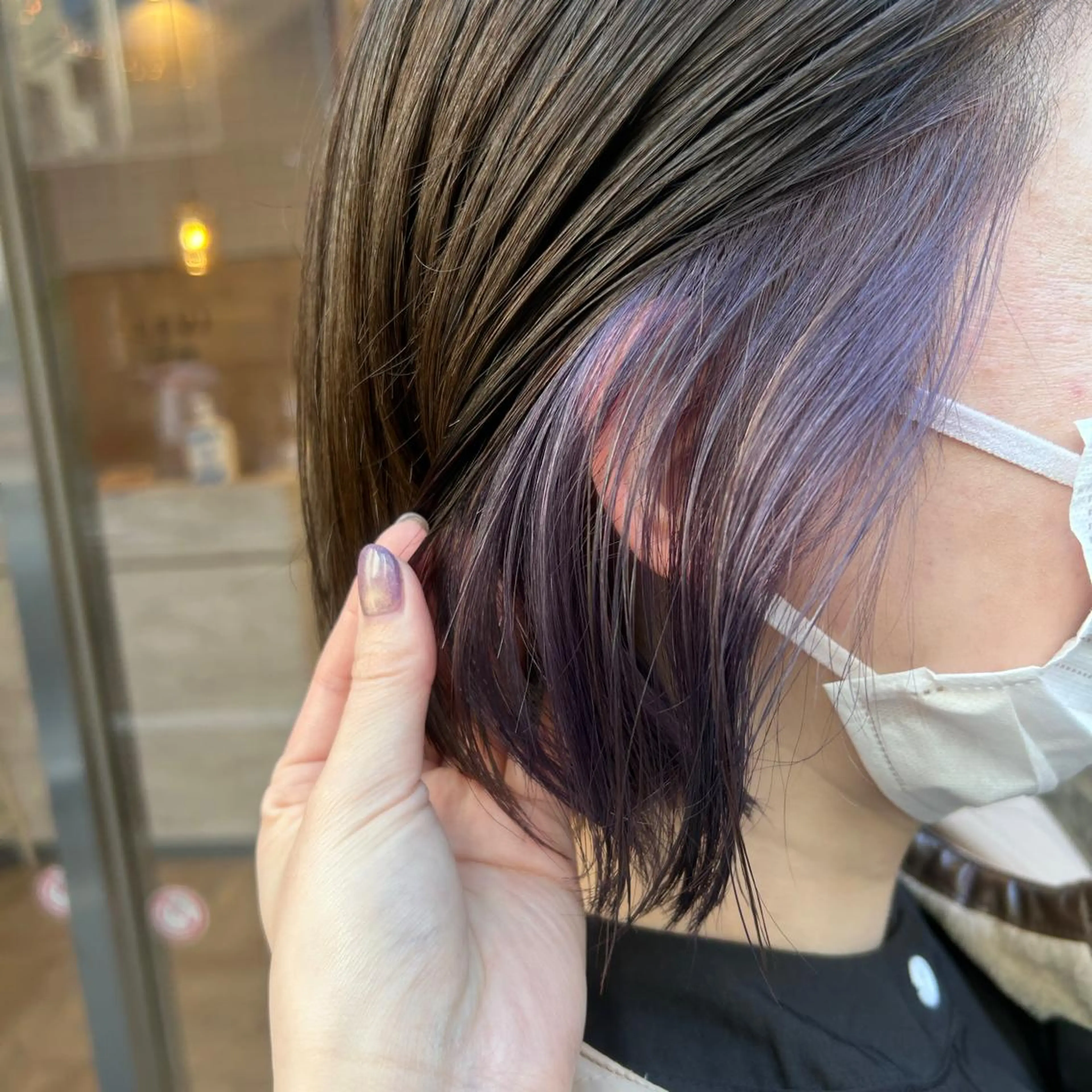 ショート カラー 舟橋 りんかのヘアスタイル
