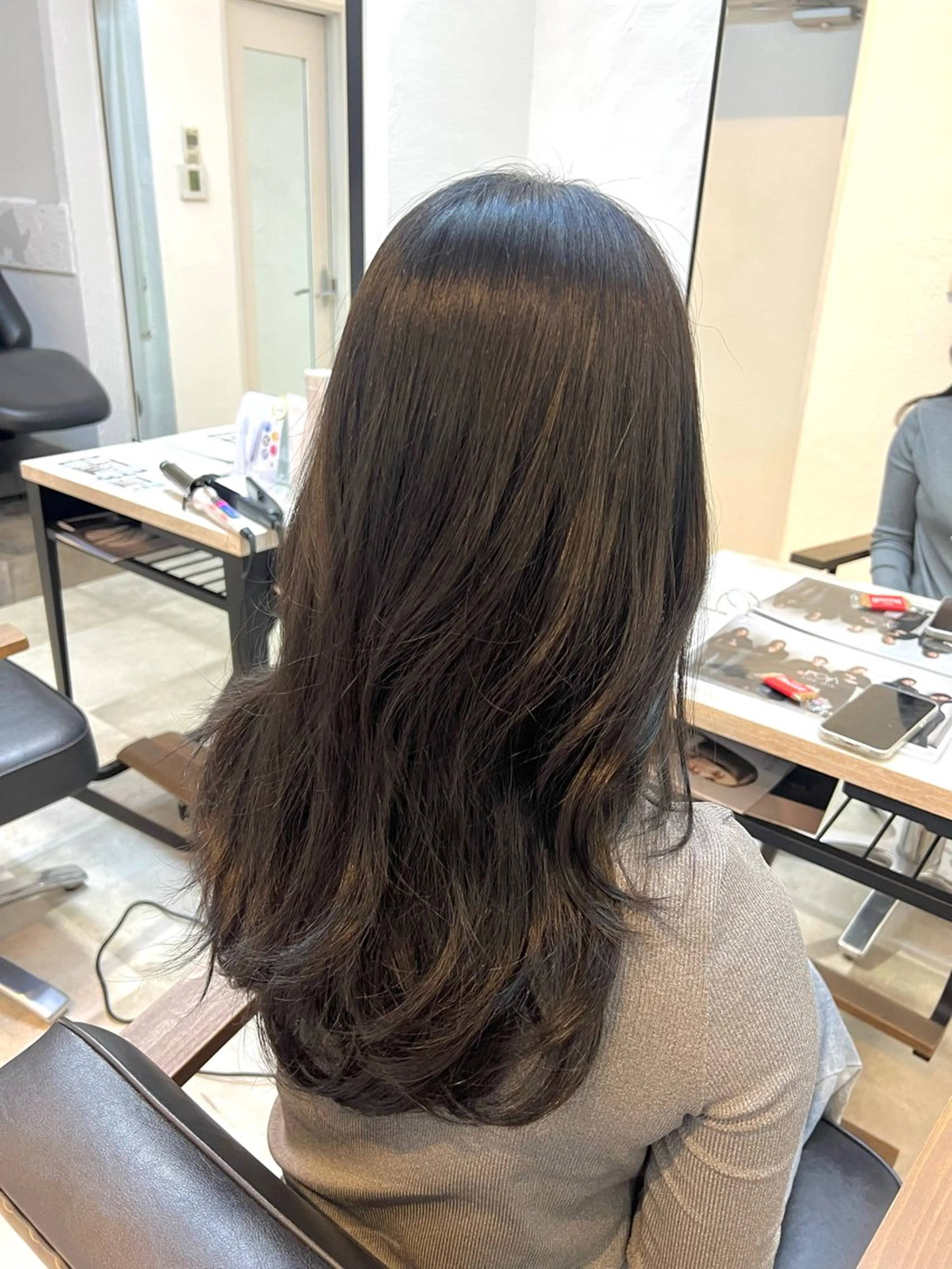 ロング カラー 🥀韓国ヘア🥀 宮津真菜のヘアスタイル