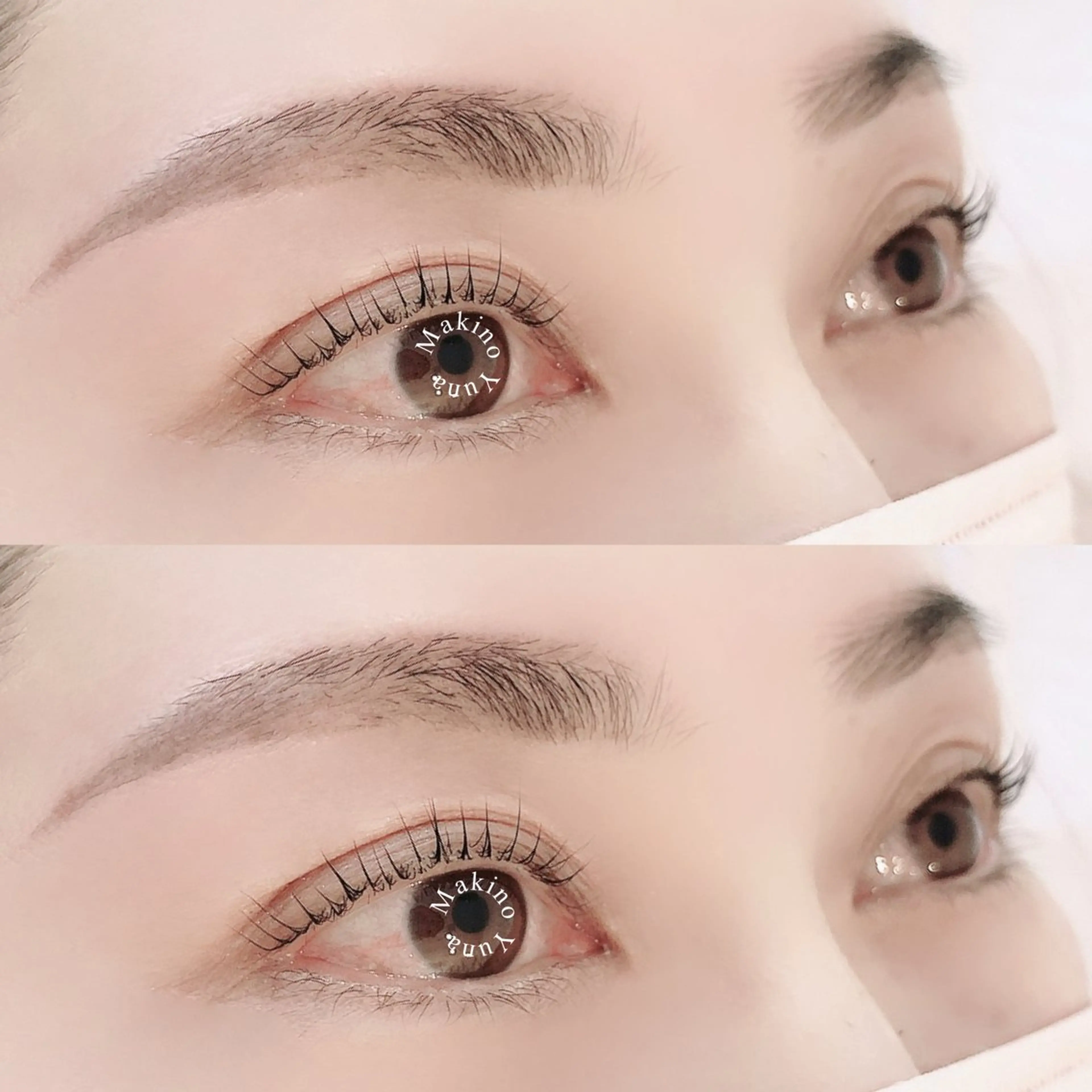 マツエク・マツパ マツパ EYE405河原町店所属・牧野 由奈のマツエク・マツパデザイン