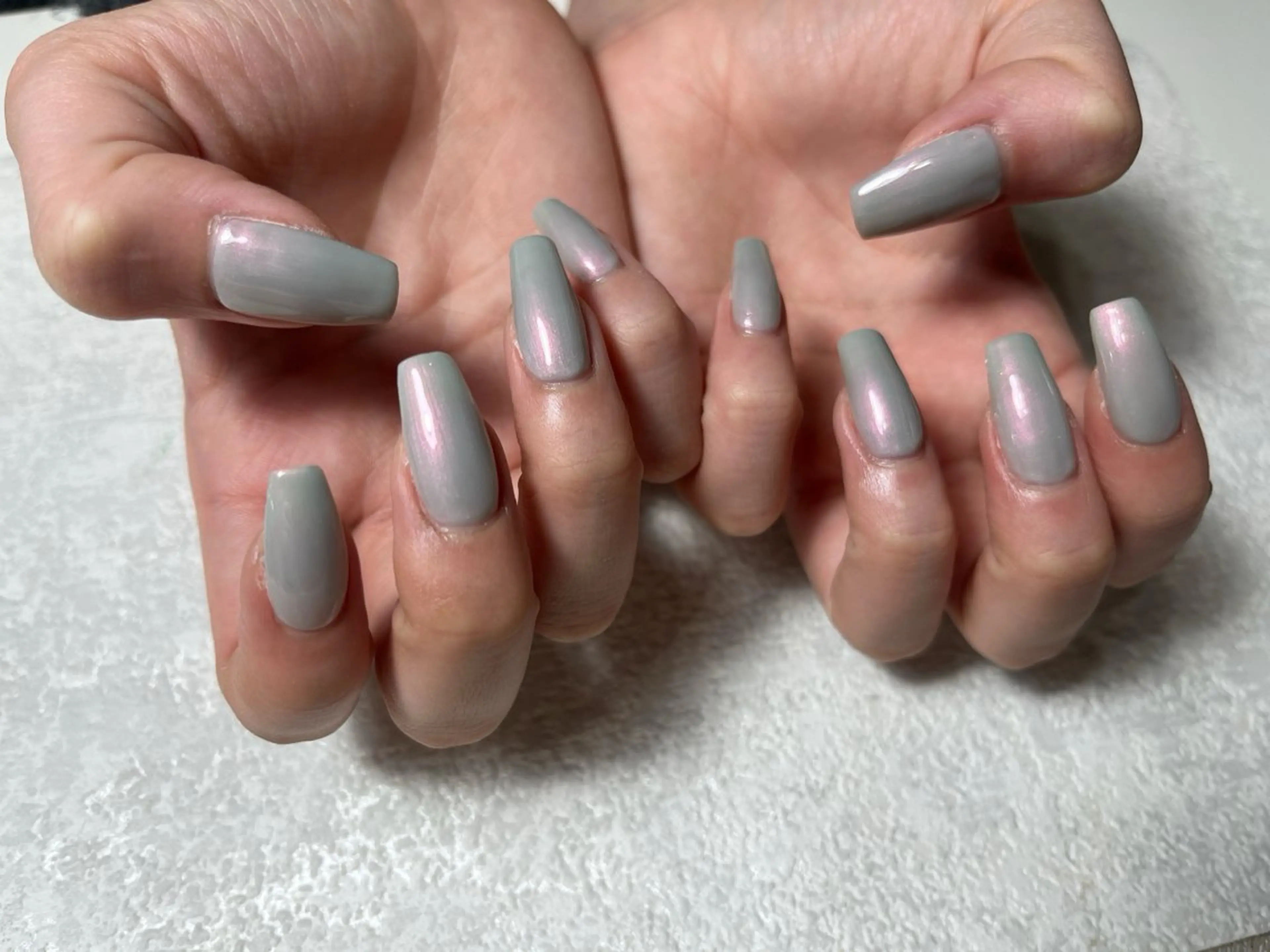 ネイル ワンカラーネイル SAWABE KARINのネイルデザイン