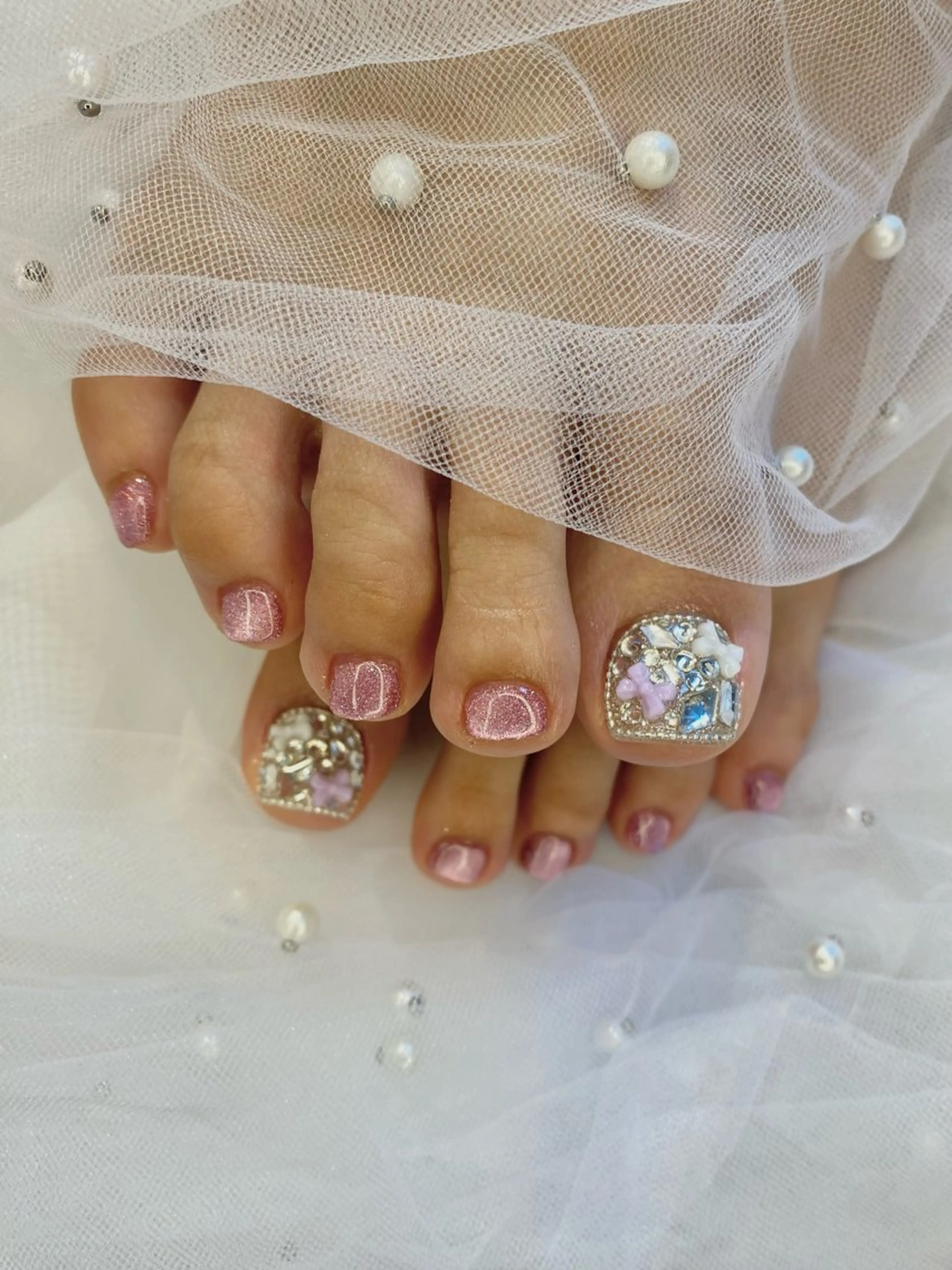 ネイル フットネイル フットネイル めそぴ ネイルのネイルデザイン