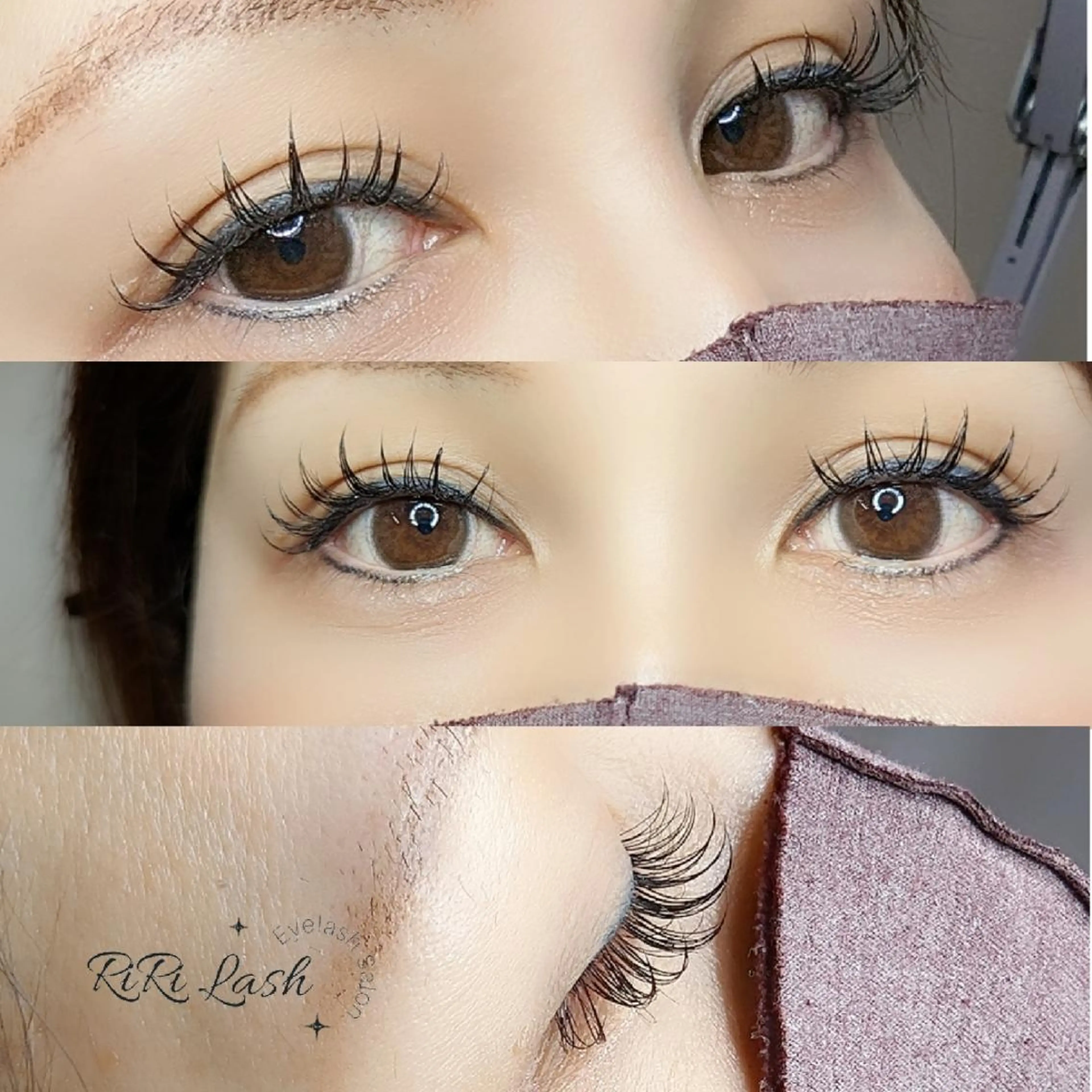 マツエク・マツパ フラットラッシュ マツエク 🍒♡RiRi  Lash ♡🍒のマツエク・マツパデザイン