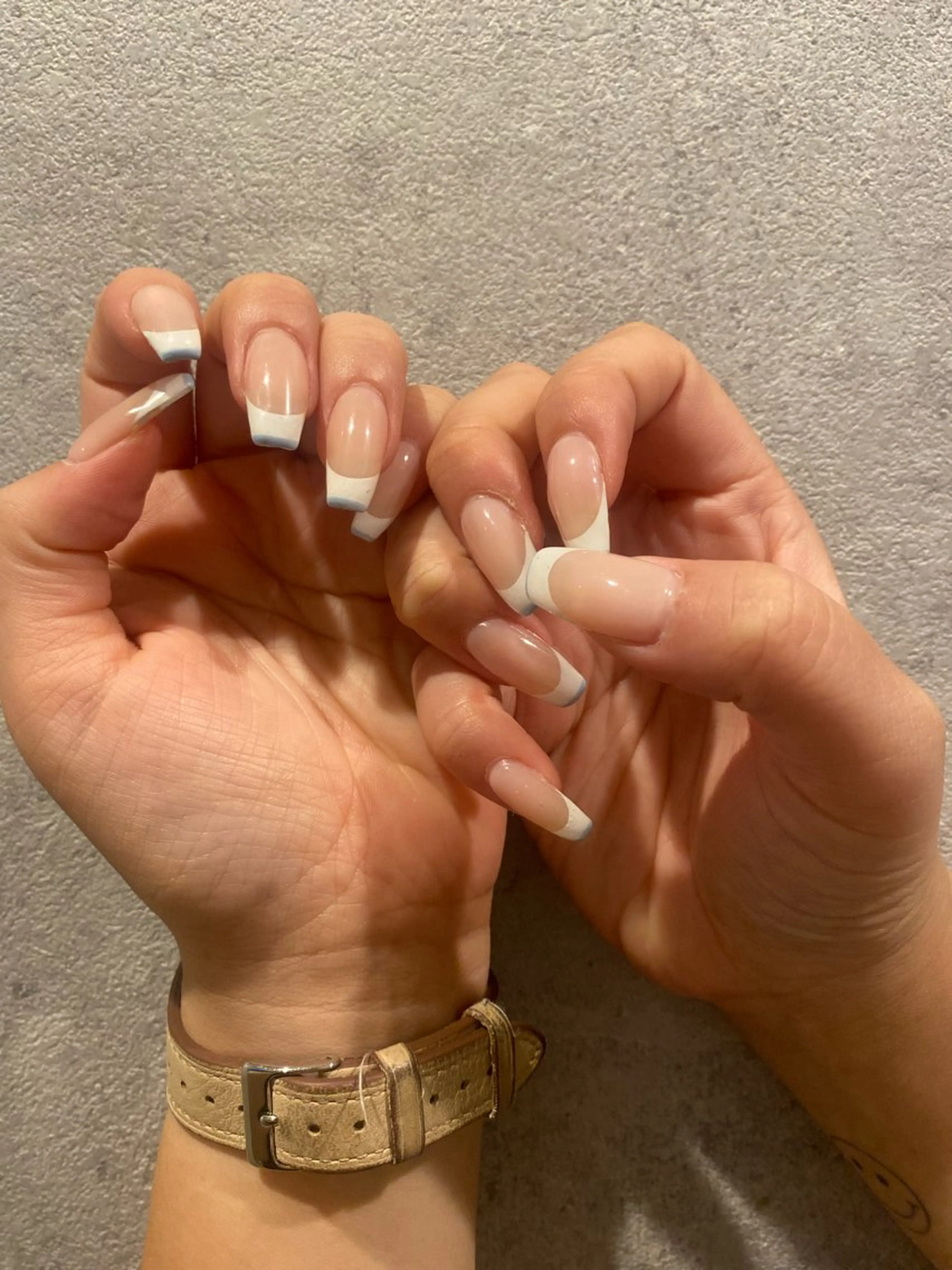 ネイル フレンチネイル シェアサロンルレイル所属・REINA ルレイル心斎橋のネイルデザイン