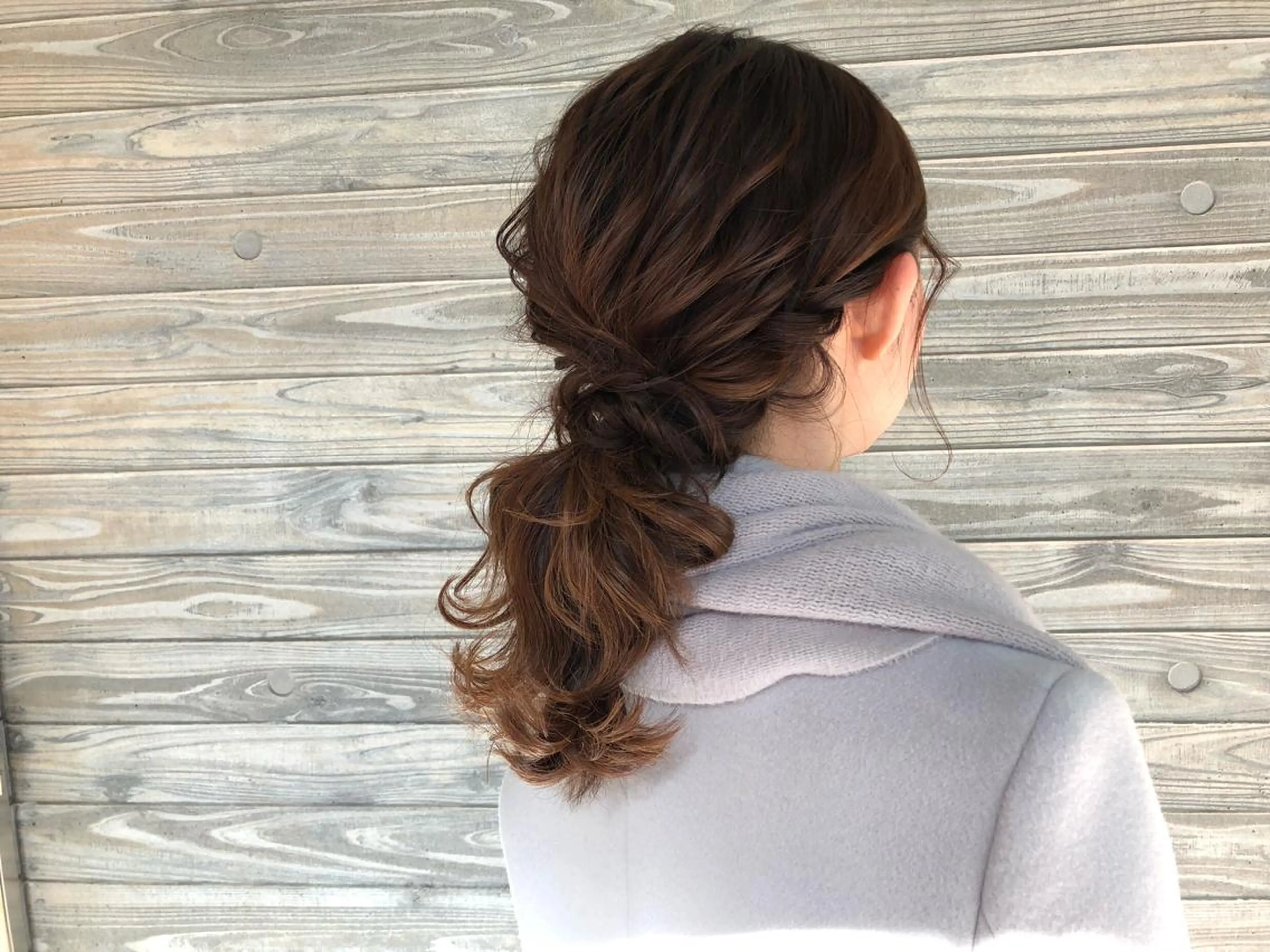 ヘアアレンジ 藤井 菜緒のヘアスタイル